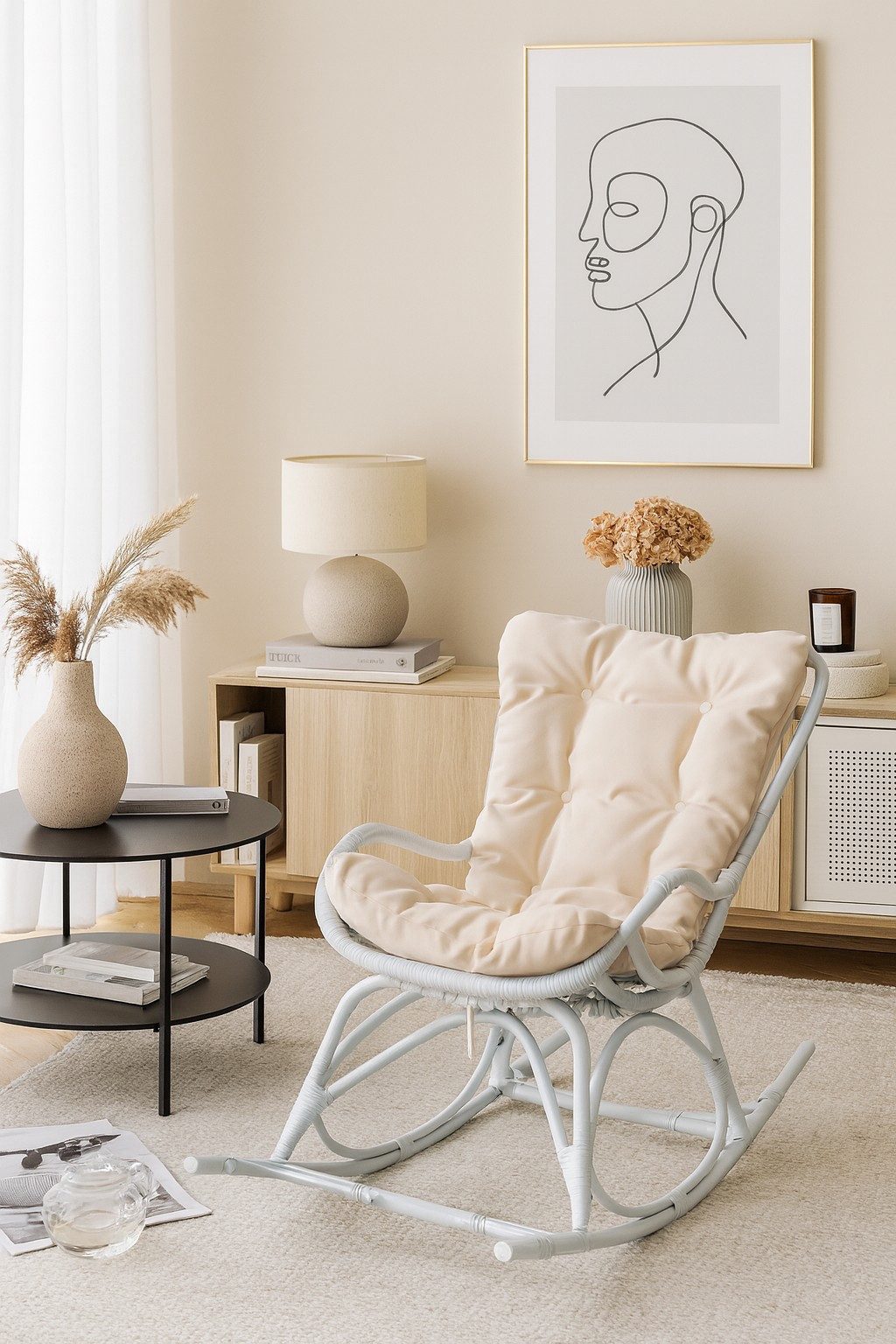 moebel-direkt-online Schaukelsessel Cordula günstig online kaufen