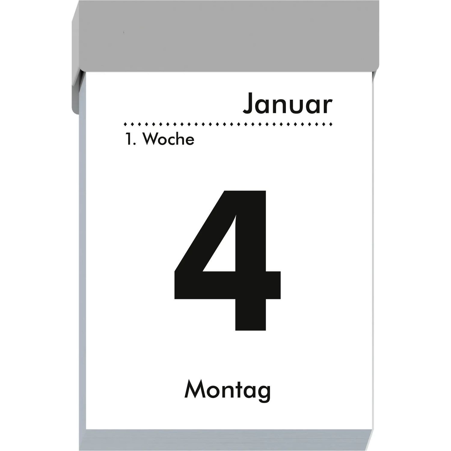 Wandkalender Tagesabreißkalender S 2027