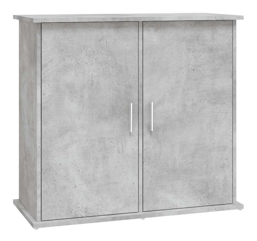 vidaXL Aquariumunterschrank Aquariumständer Betongrau 81 x 36 x 73 cm Holzwerkstoff