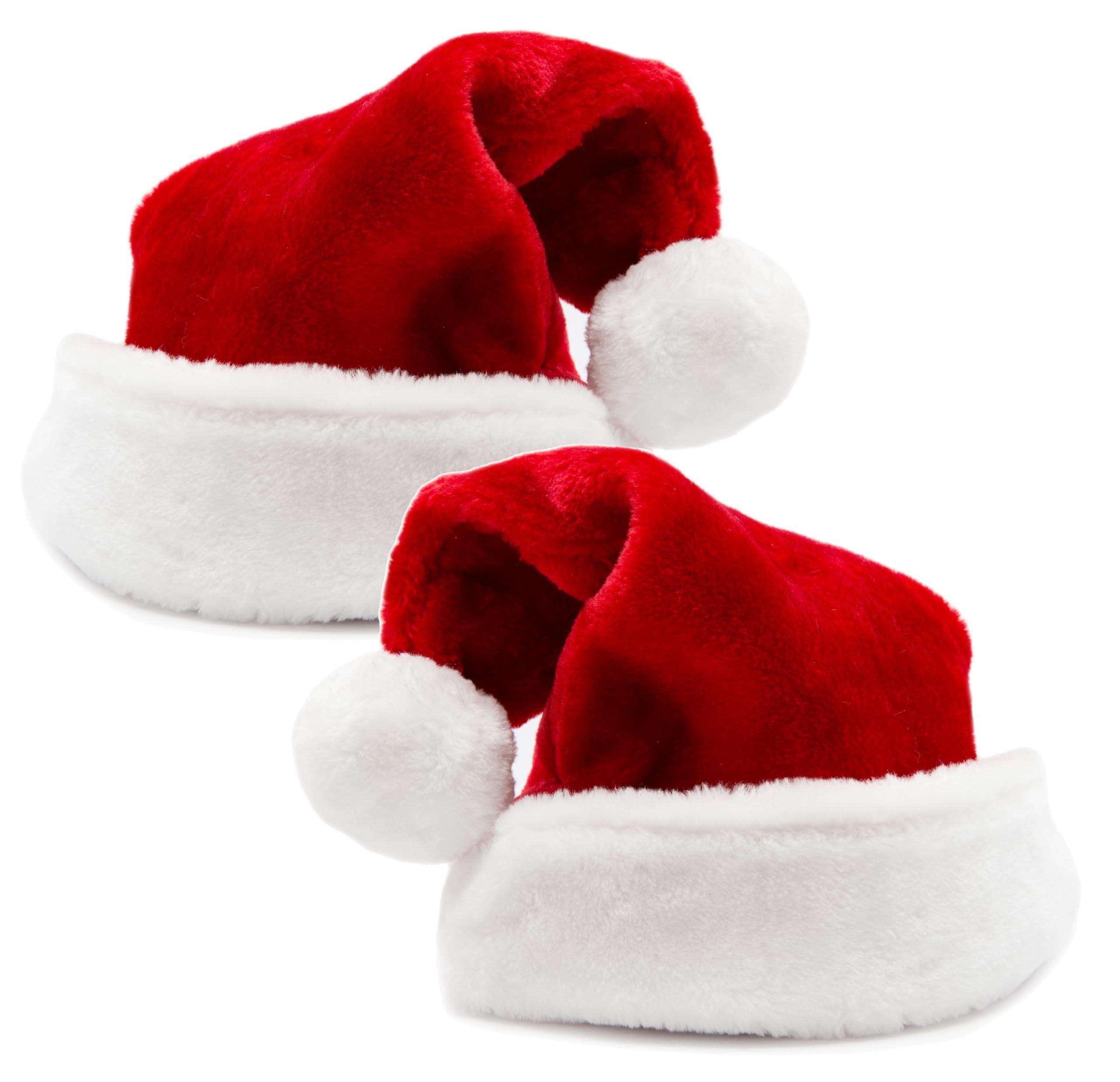 happymas Bommelmütze 4er Weihnachtsmütze rot - günstig online kaufen