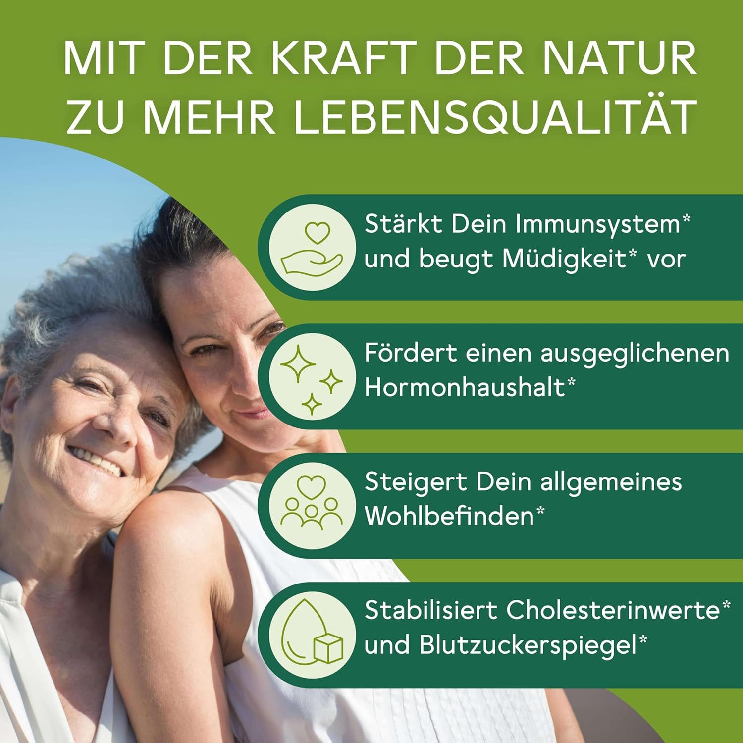 BitterLIebe - Hormon Balance Frauen Komplex - Hormone für Damen - mit Inositol - Kapseln
