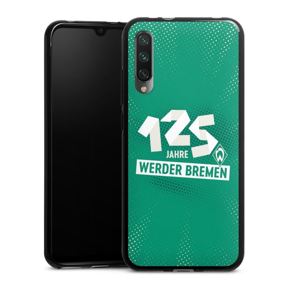 DeinDesign Handyhülle 125 Jahre Werder Bremen Offizielles Lizenzprodukt, Xiaomi Mi A3 Silikon Hülle Bumper Case Handy Schutzhülle