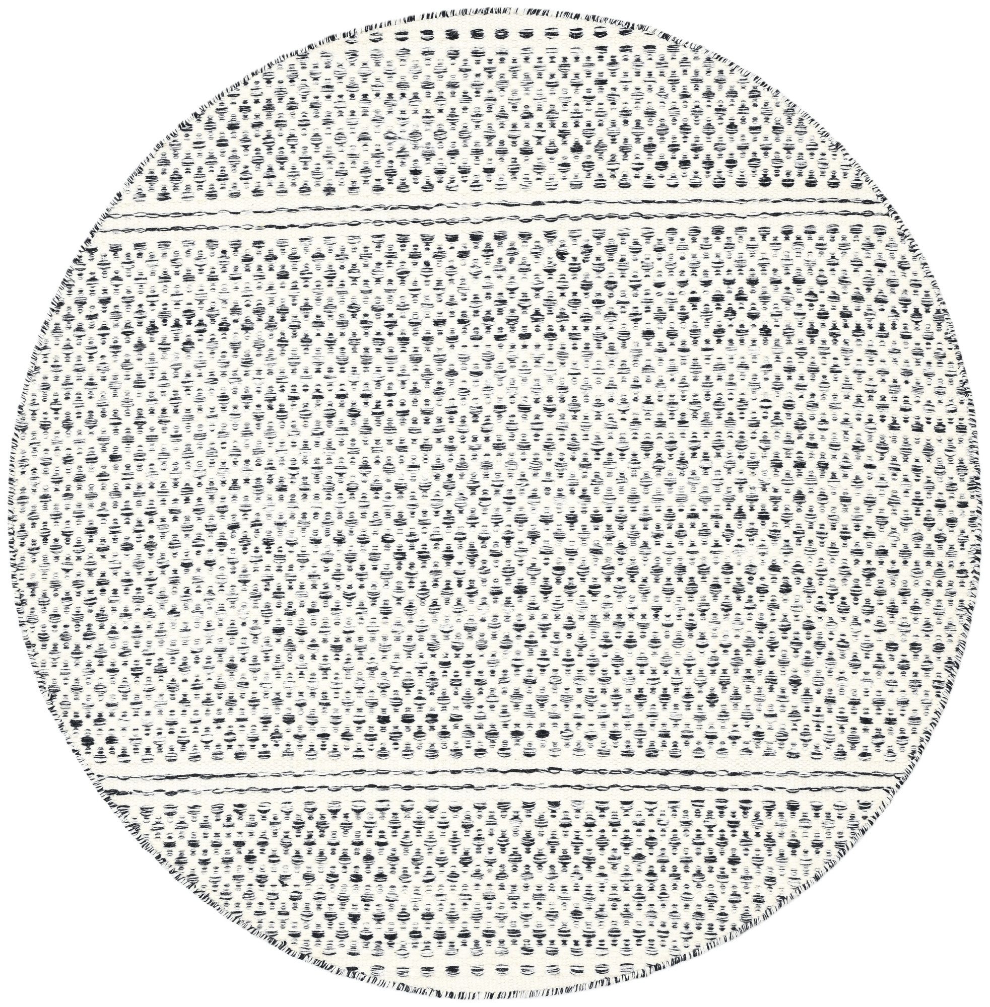 Wohnando Teppich MY-RUG Teppich Boho Circles, aus Jute & Baumwolle 600x80 cm,bunt, läufer, Höhe: 0 mm, handgewebt, Natürliches Material, Boho-Stil, wendbar
