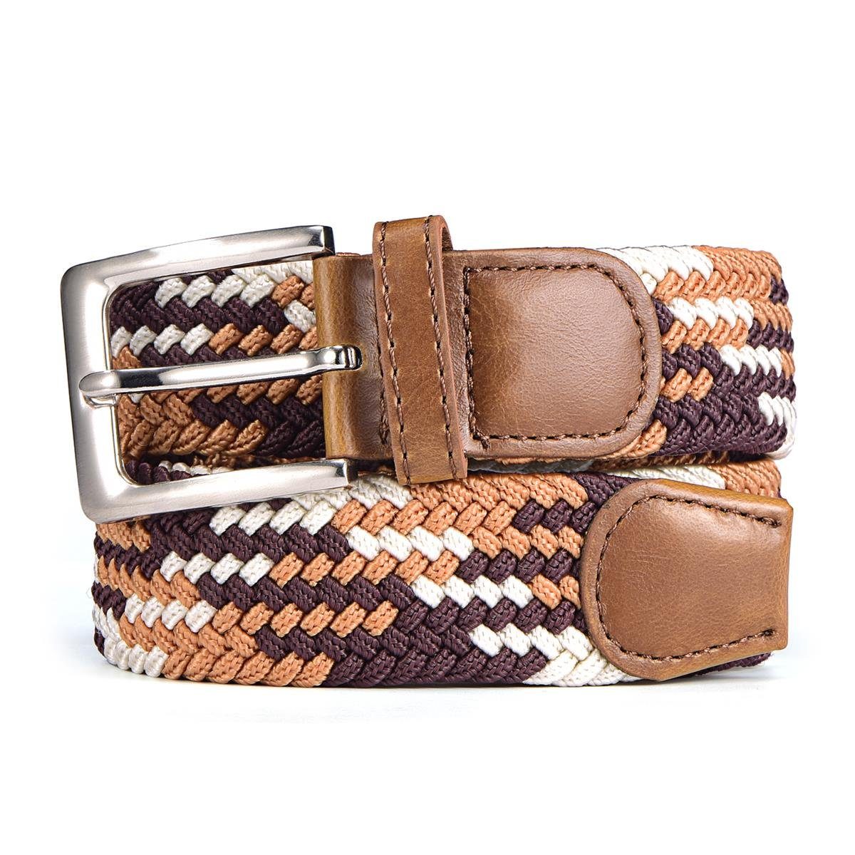 DonDon Stoffgürtel Gürtel Stoffgürtel elastisch (Packung, günstig online kaufen