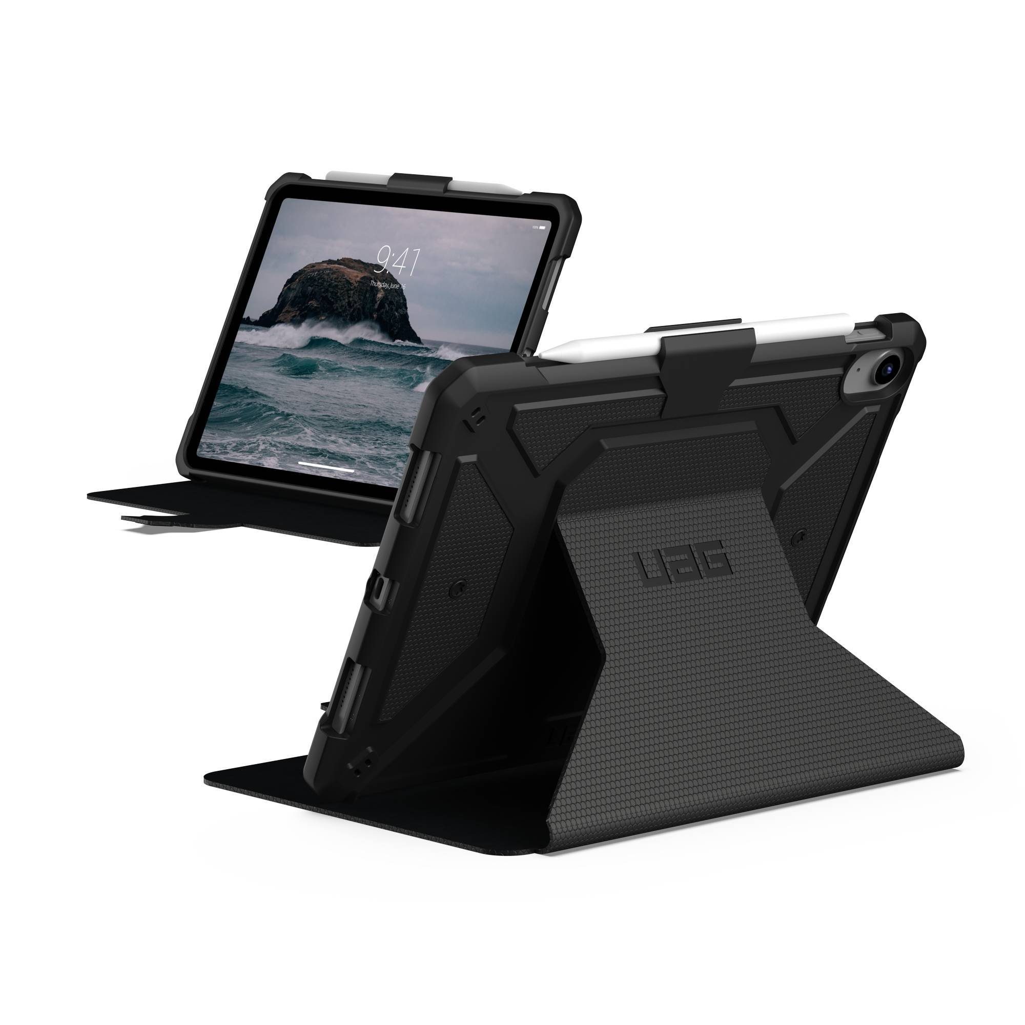 UAG Tablet-Hülle Metropolis 10,9 Zoll, [Apple iPad 2022 Hülle, Apple Pencil Halterung]