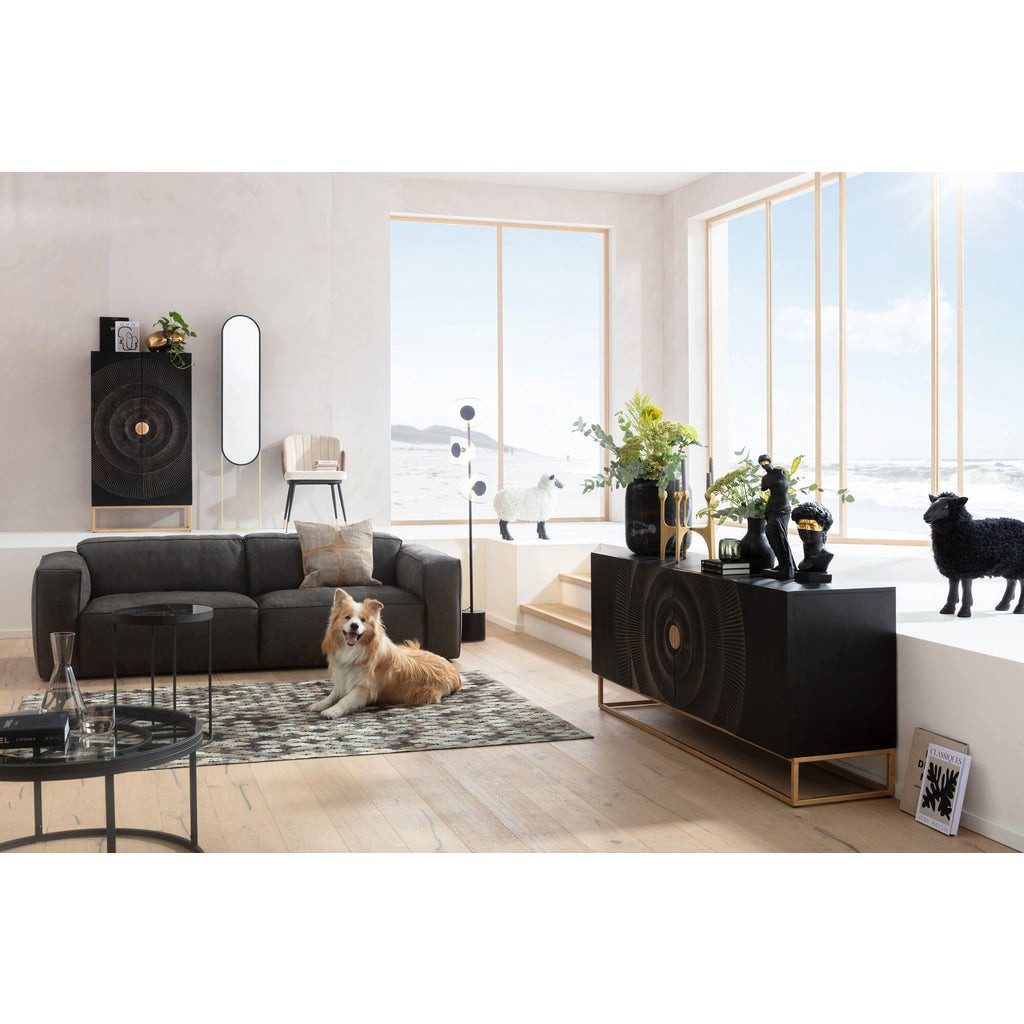 Kare Design Sideboard Madeira, Massivholz, Breite 177 cm