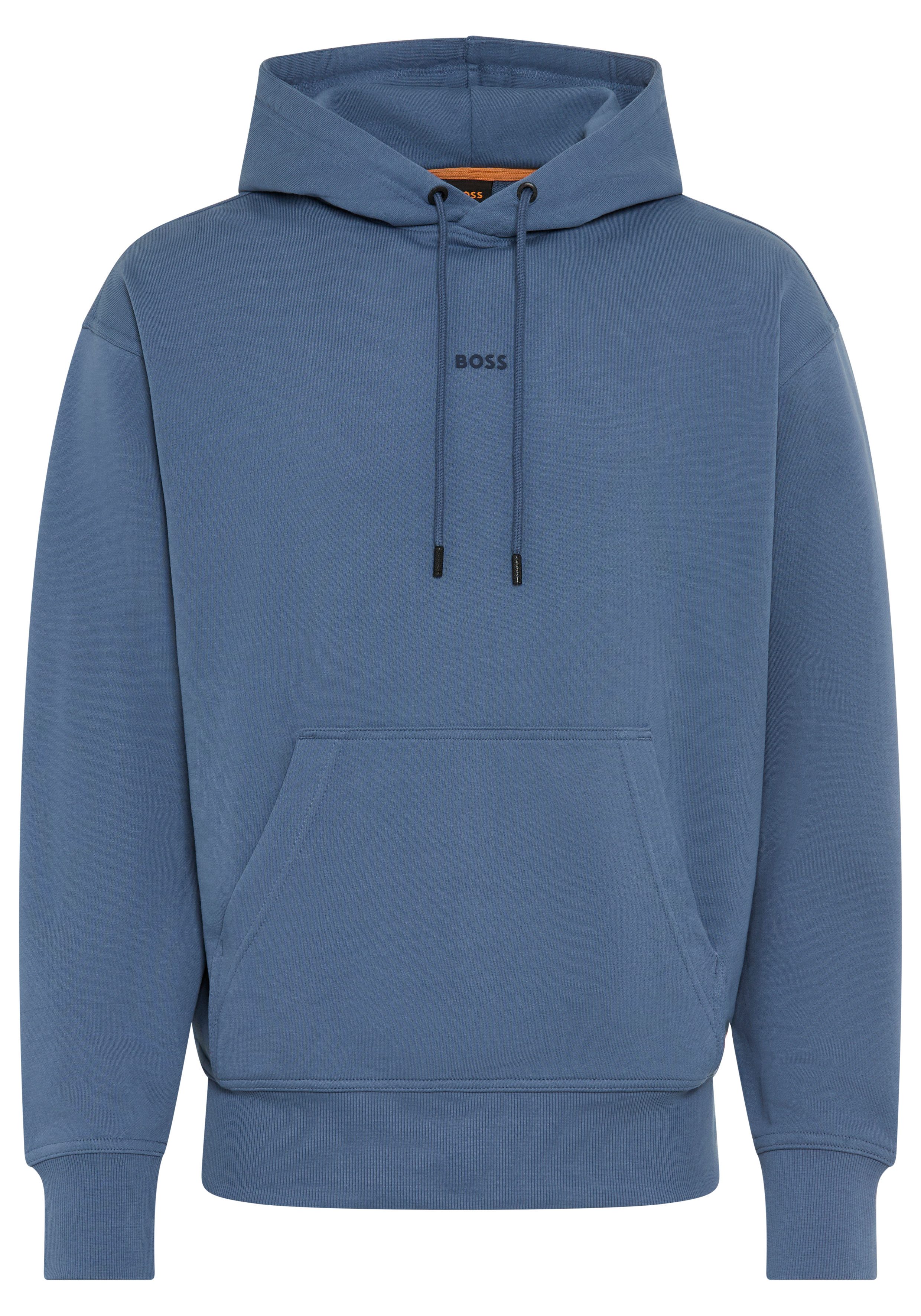 BOSS ORANGE Kapuzensweatshirt WeSmallhood mit Kängurutasche