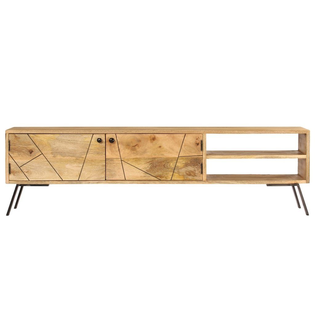 vidaXL TV-Schrank Mango 140x30x40 Massivholz cm TV-Schrank