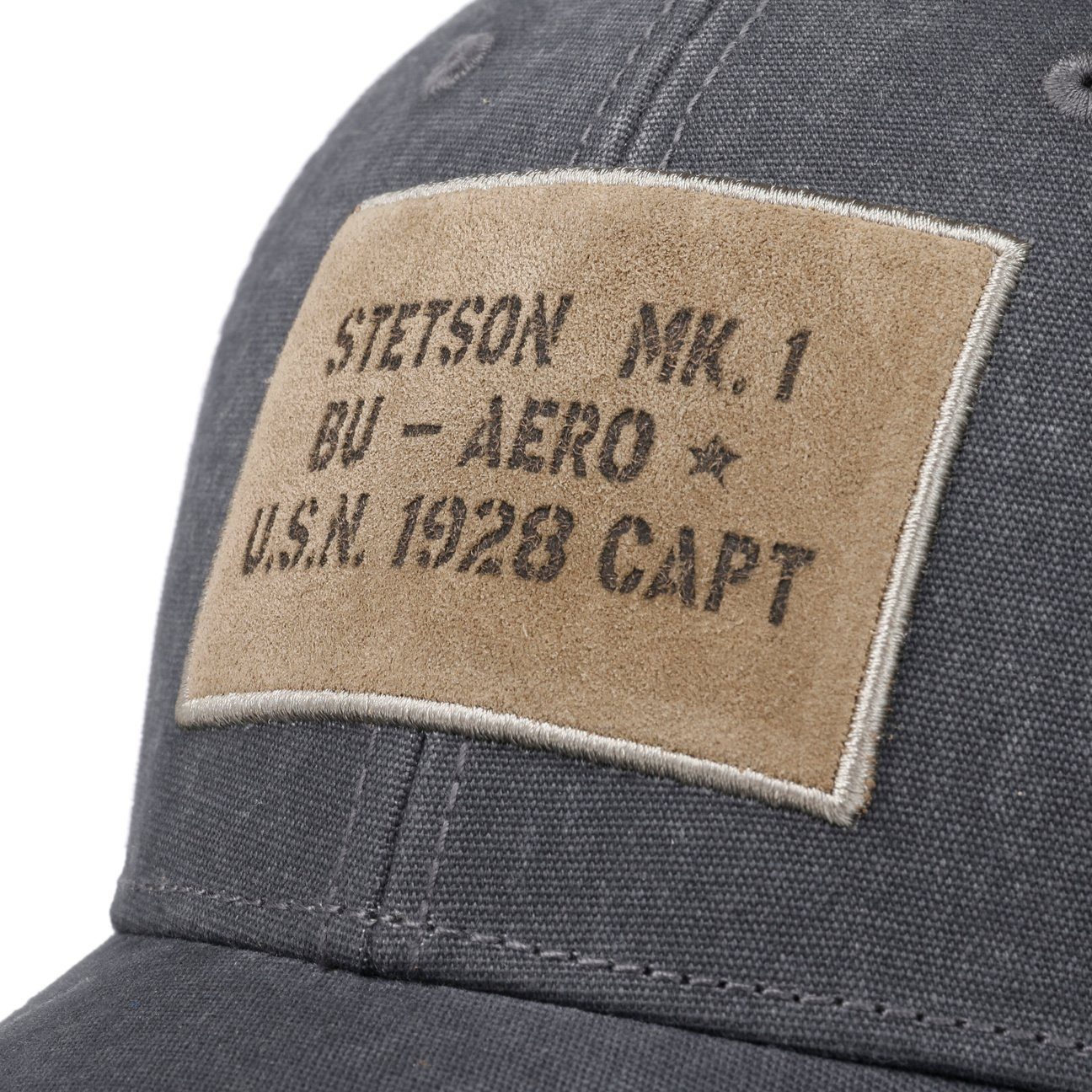 Stetson Baseball Cap (1-St) Basecap Metallschnalle