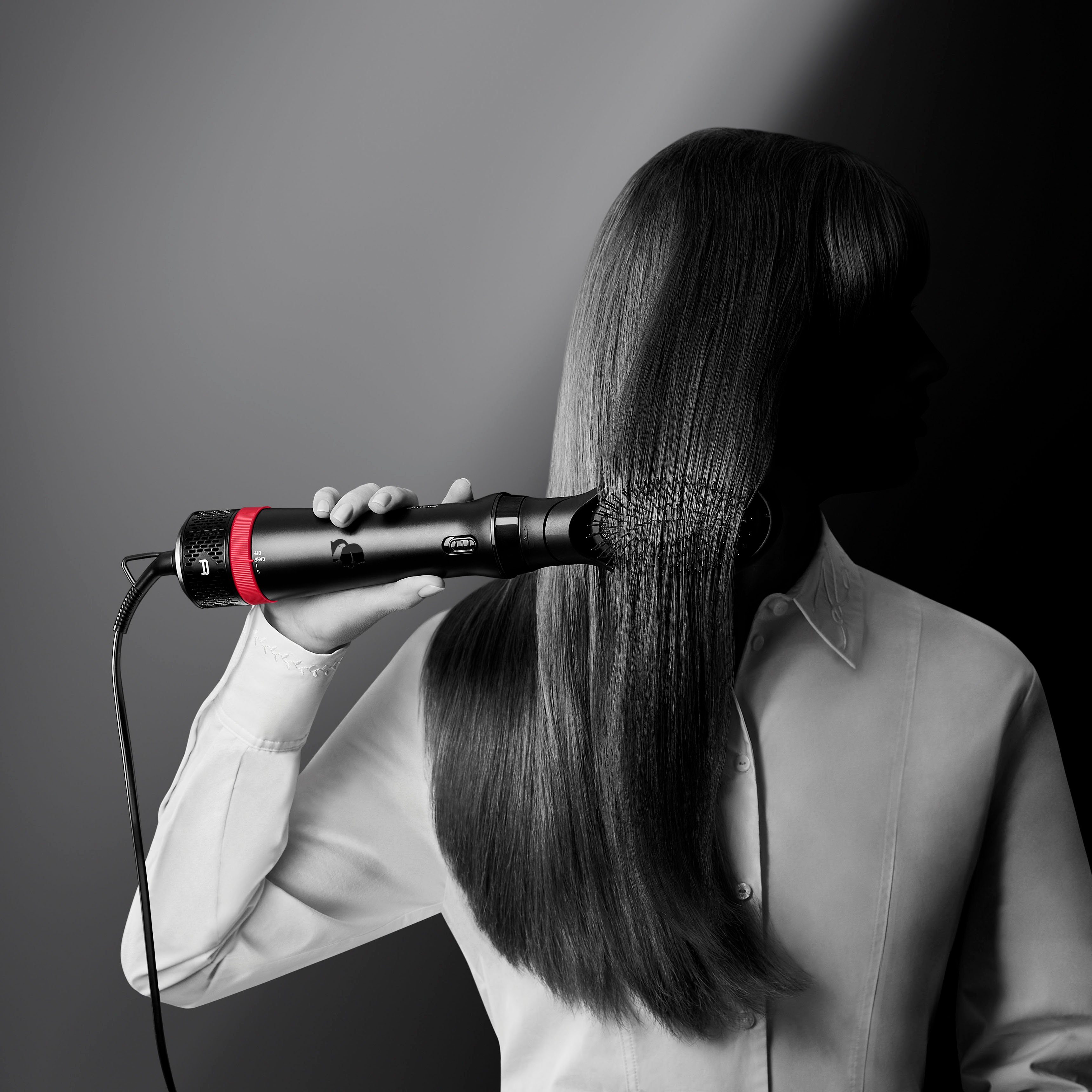 Keratin Style Stylingbürste, Rowenta 5in1 x konstanter Warmluftbürste, & Lagerfeld Rowenta Karl Express CF635L Luftstrom Glow-Beschichtung, Warmluftbürste