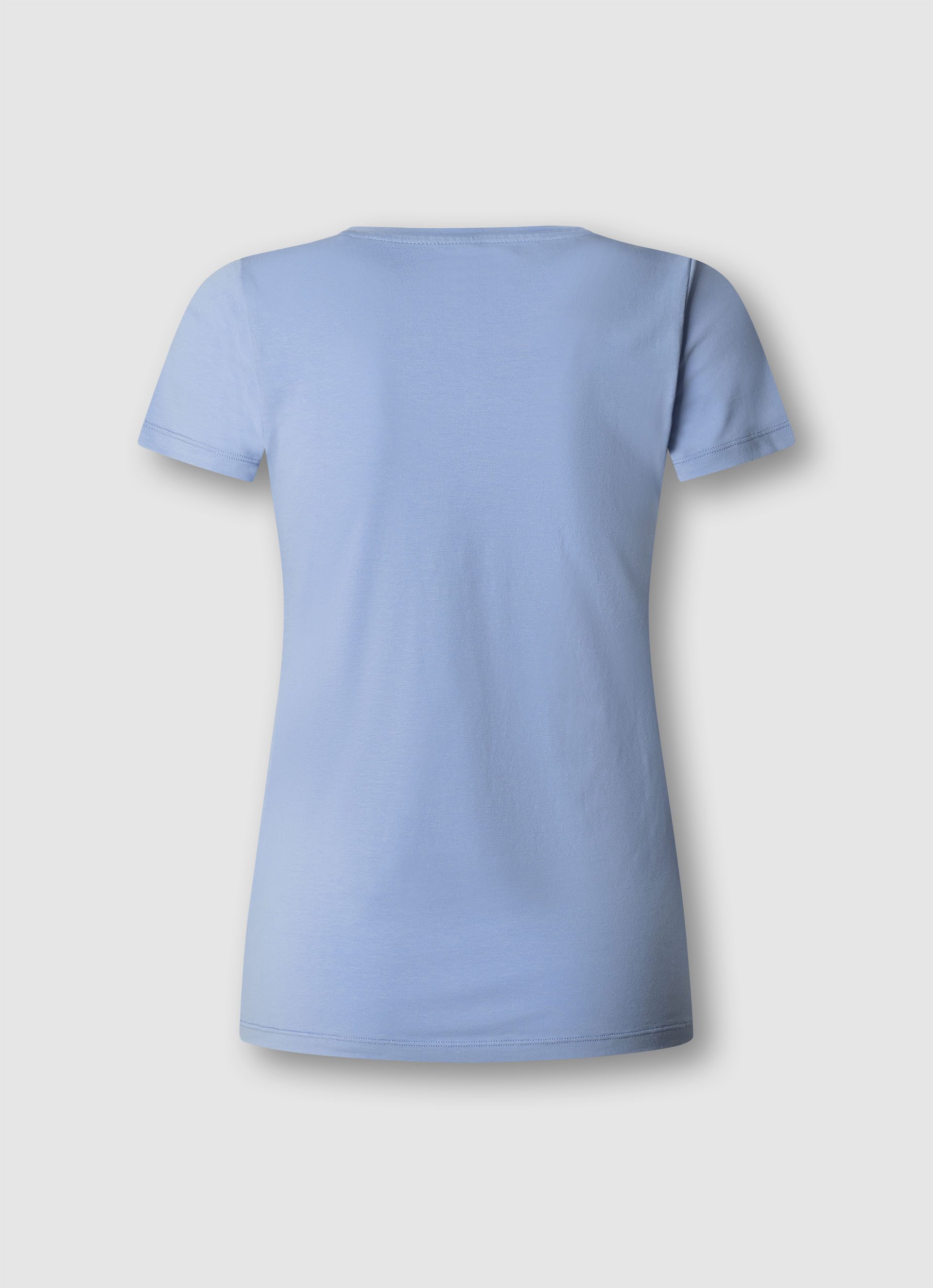Pepe Jeans T-Shirt NEW VIRGINIA mit Logo-Print