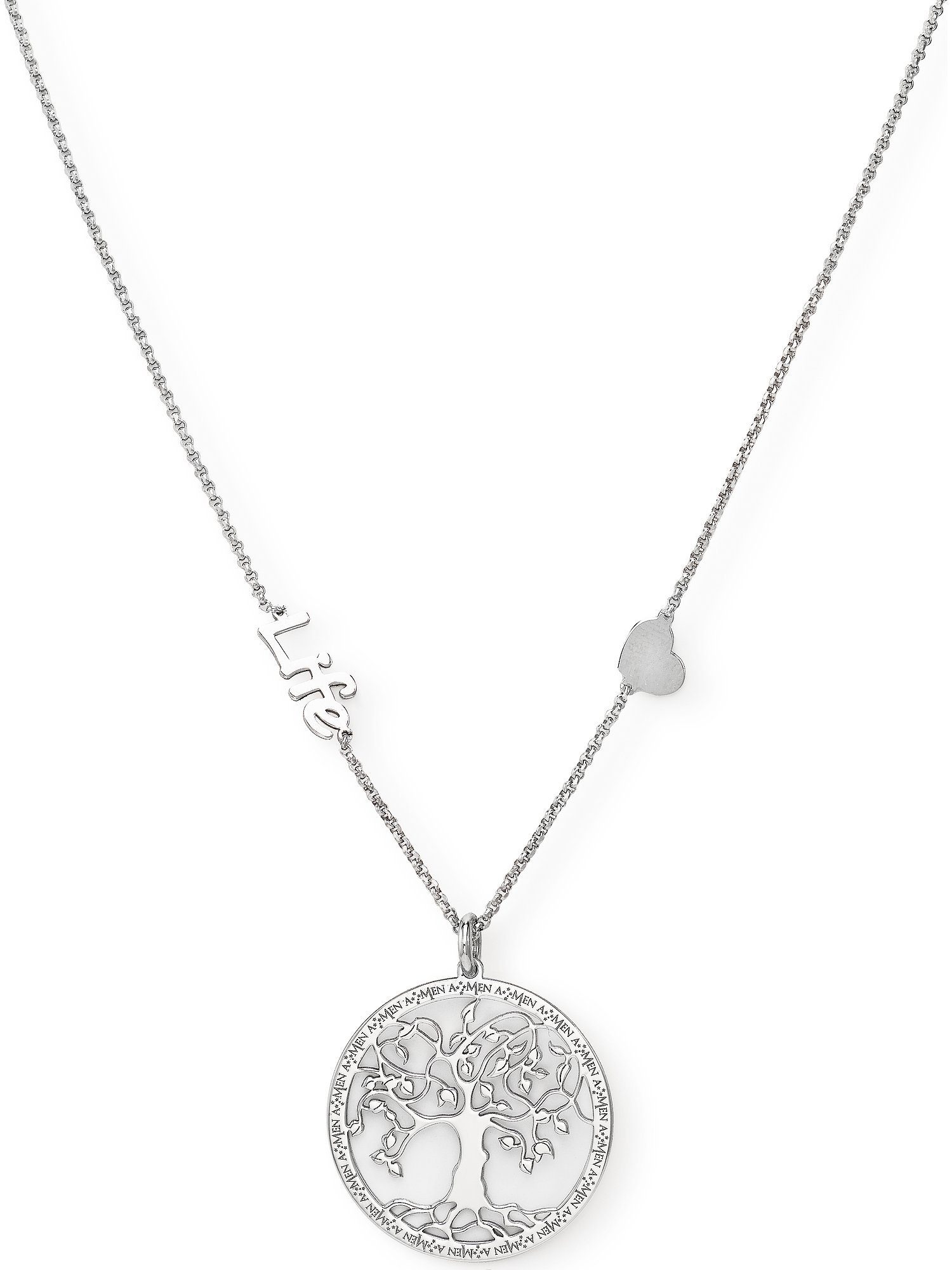 Amen Collier Amen Damen-Kette 925er Silber Lebensbaum