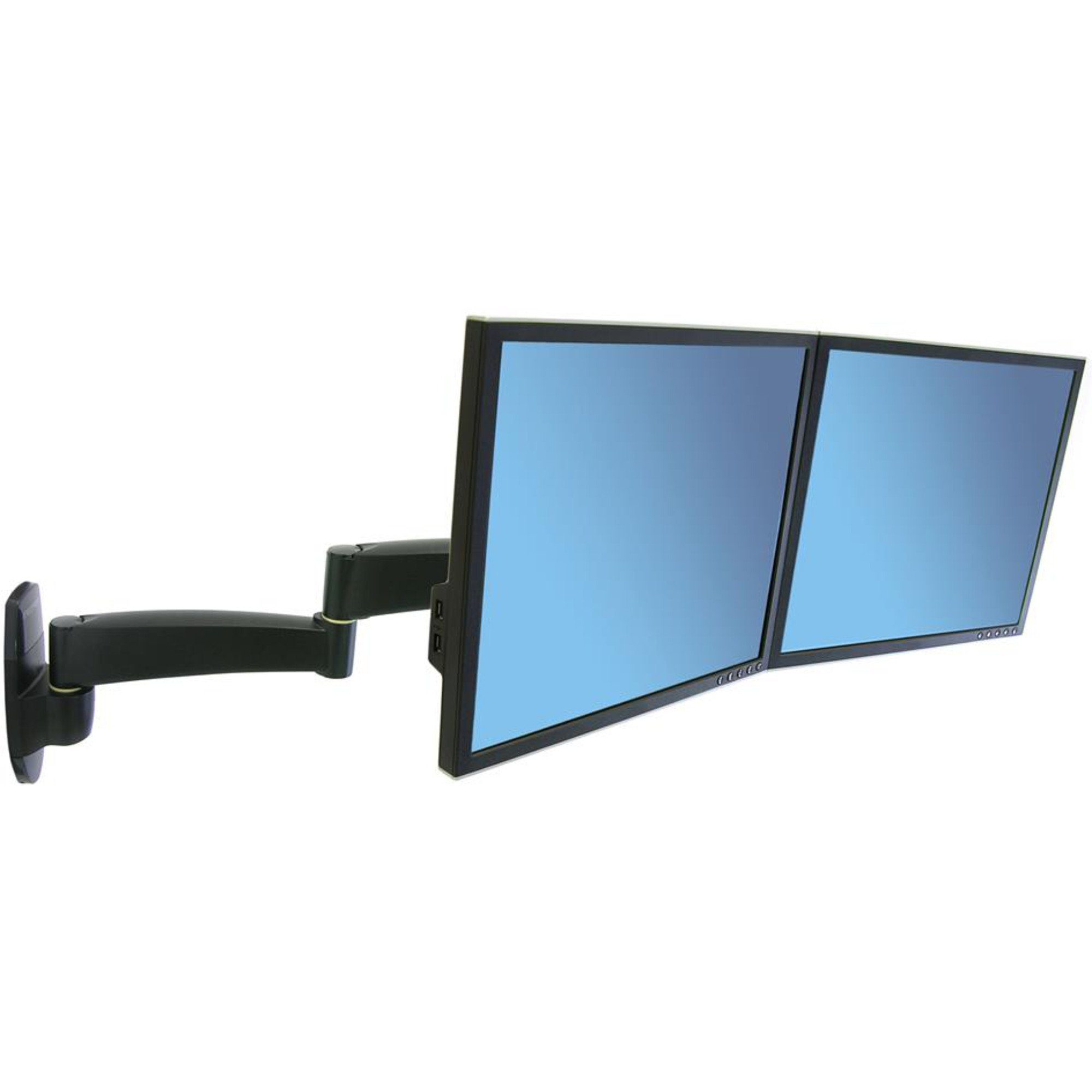 Ergotron Wandhalterung Ergotron Serie 200 Combo Schwenkarm, Wandhalterung
