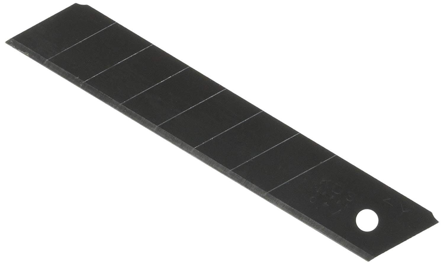 KDS Japan Cuttermesser Japanklingen KDS 18mm extrem scharf 200 Stück Power Black, (Spar-Set, 200 Stück), bessere Schnitteffektivität, längere Standzeit (Lebensdauer)