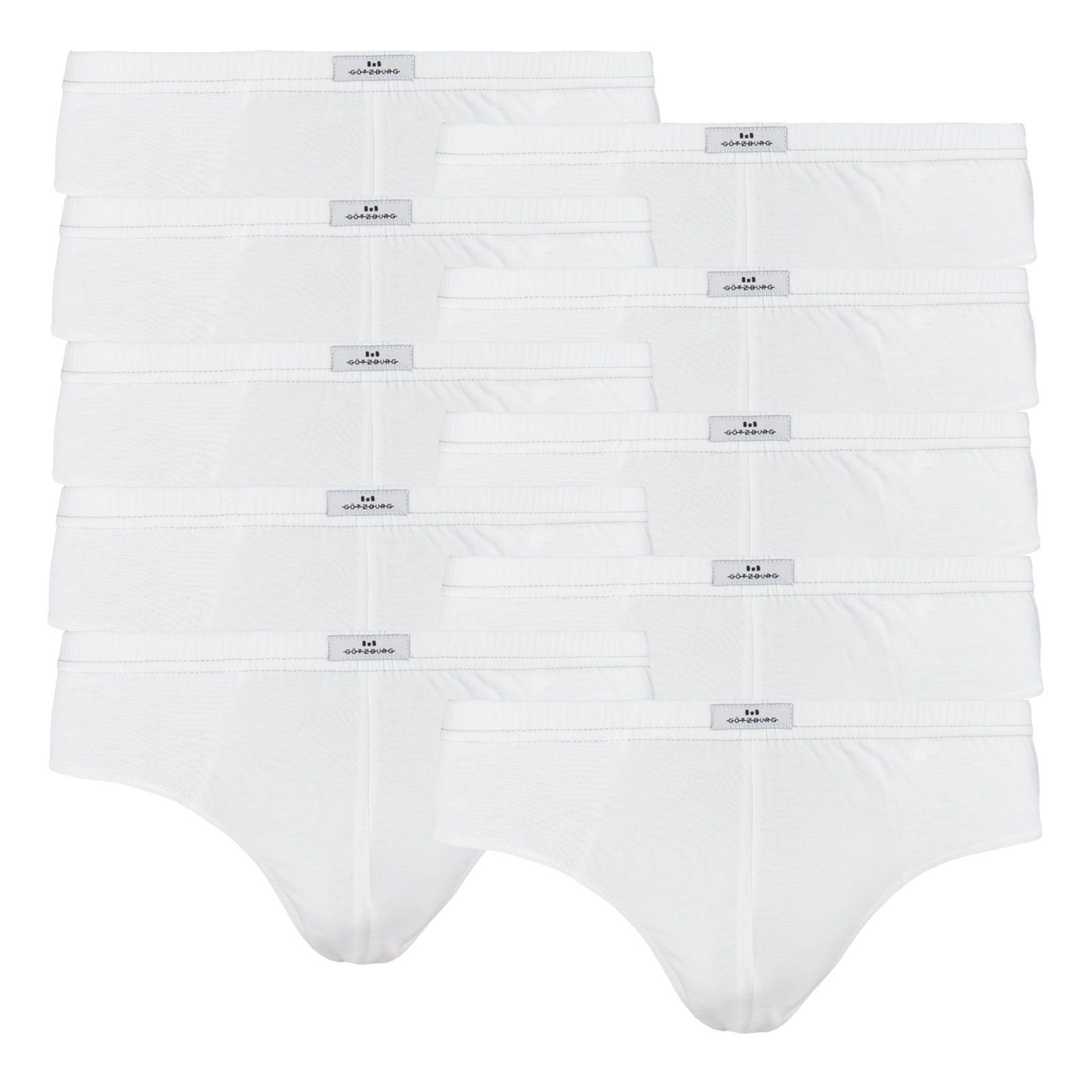 GÖTZBURG Slip Brief (10-St) mit Logo günstig online kaufen