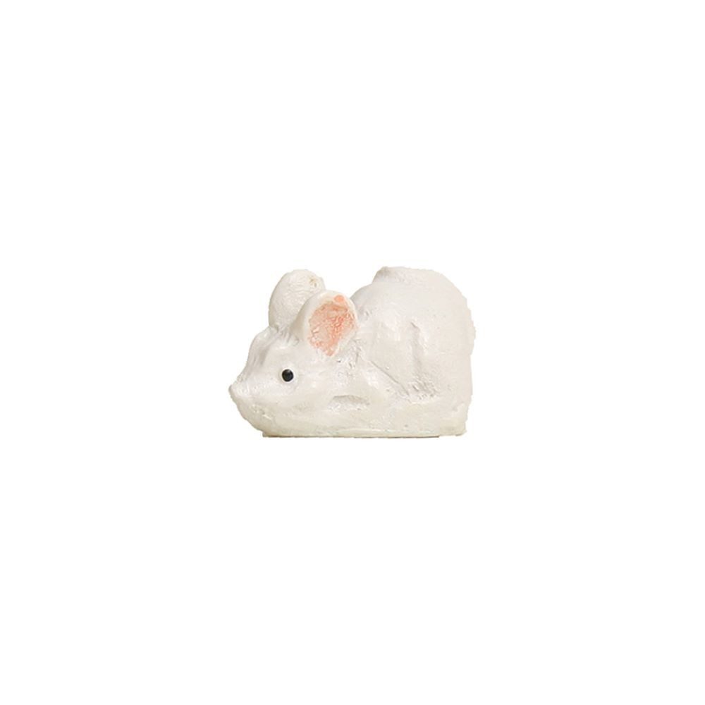 FADEDA Tierfigur FADEDA Weisse Maus, Höhe in cm: 1,2