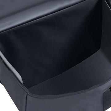 vidaXL Fahrradtasche Doppel-Fahrradtasche für Gepäckträger Wasserdicht 35 L Schwarz