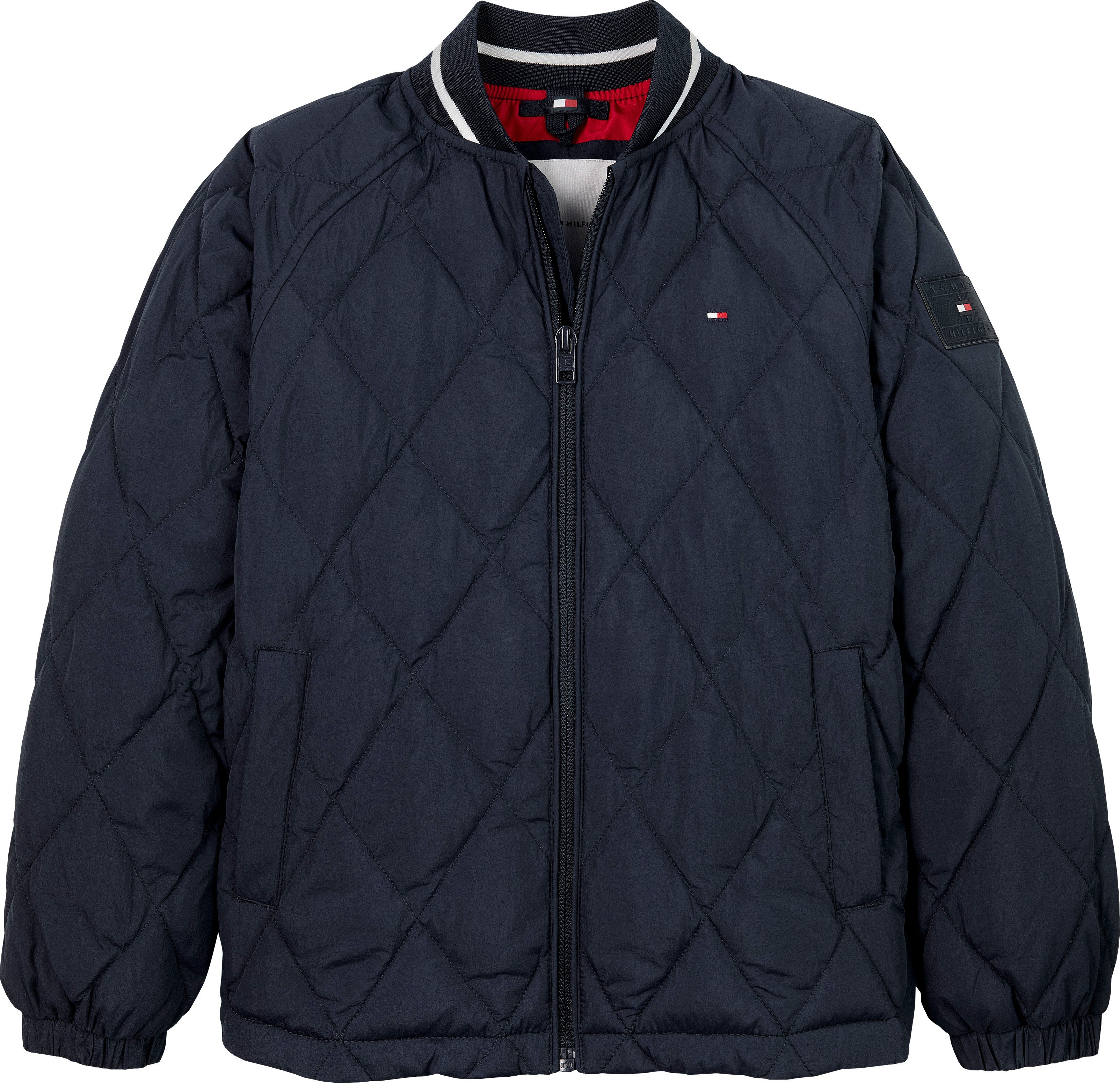 Tommy Hilfiger Steppjacke U QUILTED JACKET mit wärmender Wattierung
