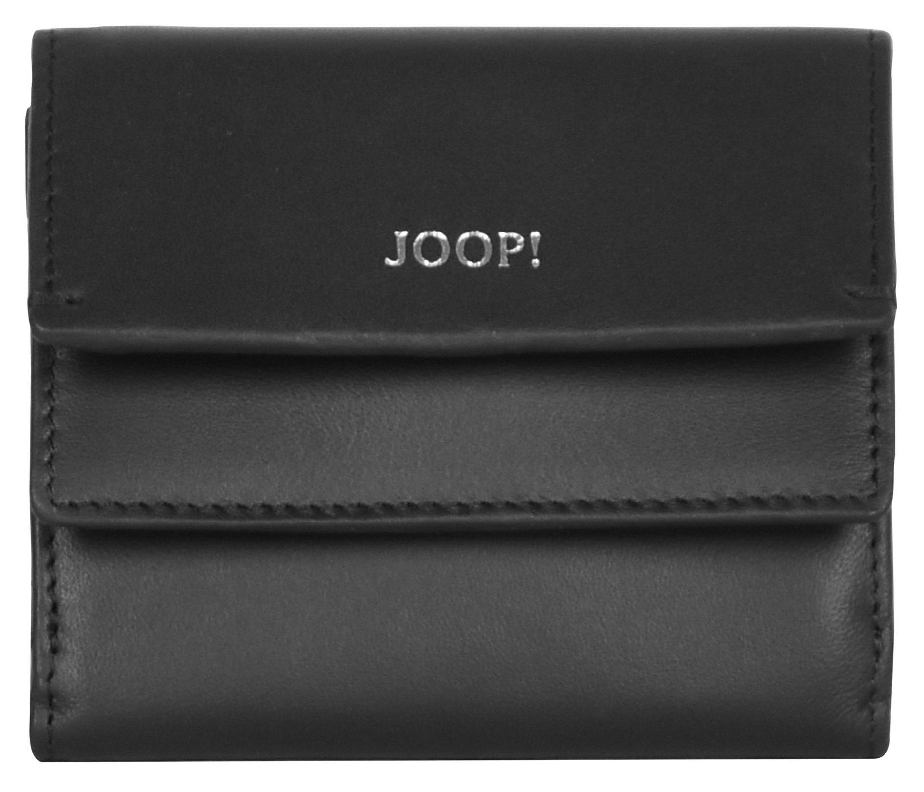 Joop! Geldbörse sofisticato 1.0 lina purse sh5f, in schlichtem Design schwarz