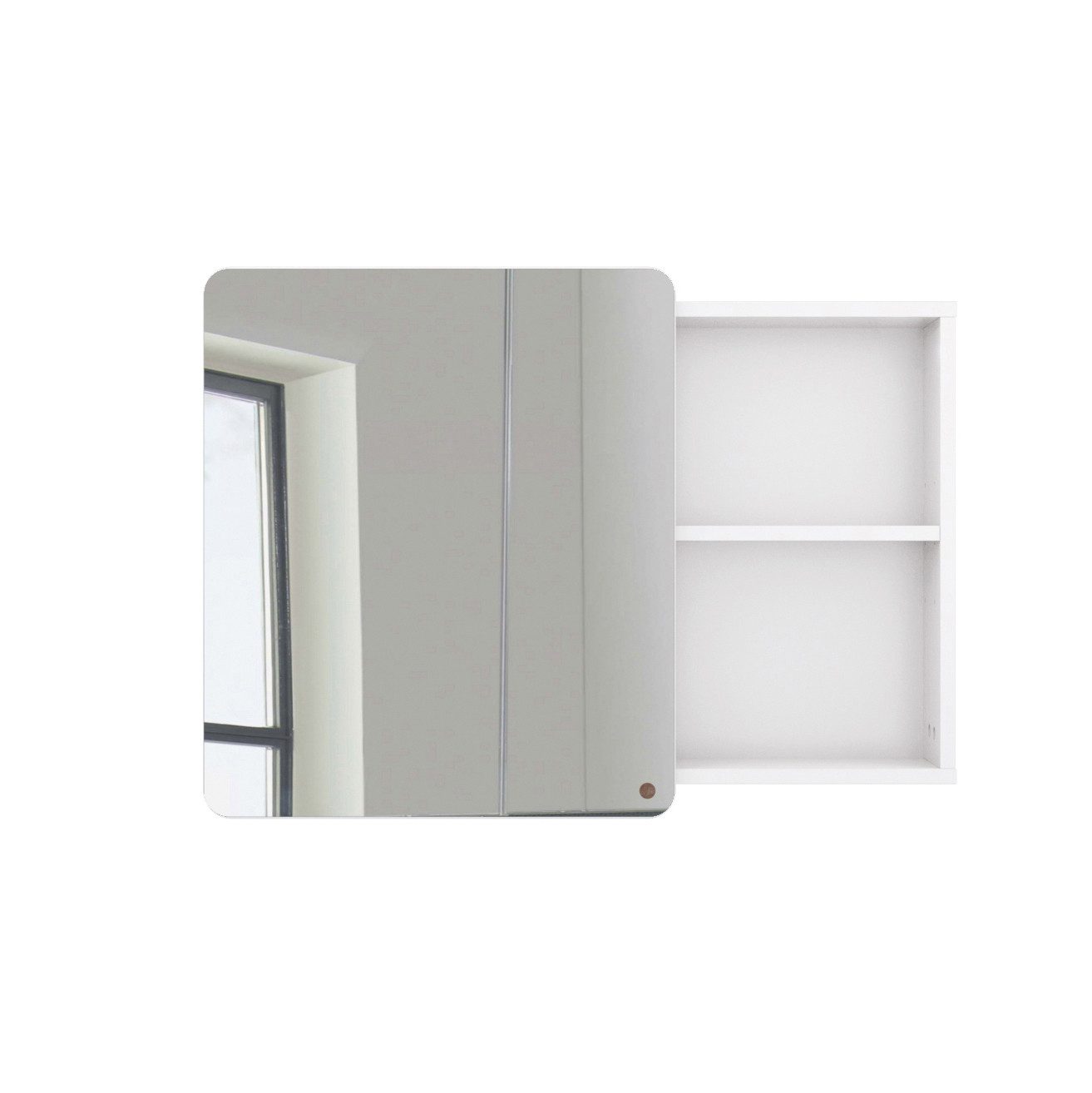 TOM TAILOR HOME Badspiegel COLOR BATH Large Mirror – mit Stauraum – in vielen schönen Farben, MDF mit gerundeten Ecken – rare Einzelstücke