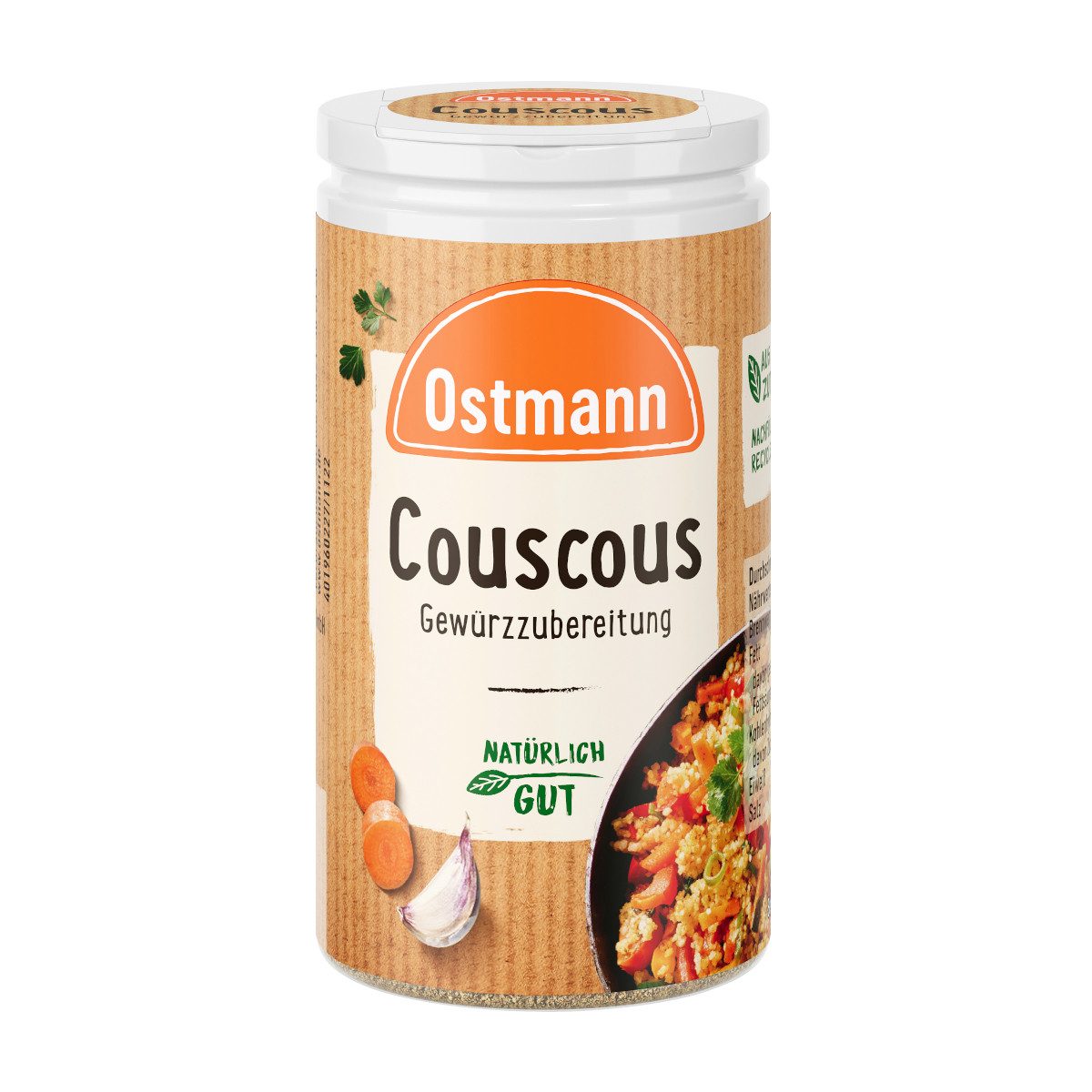 Ostmann Gewürz, Ostmann Couscous Gewürzzubereitung leicht orientalisches Aroma 50g