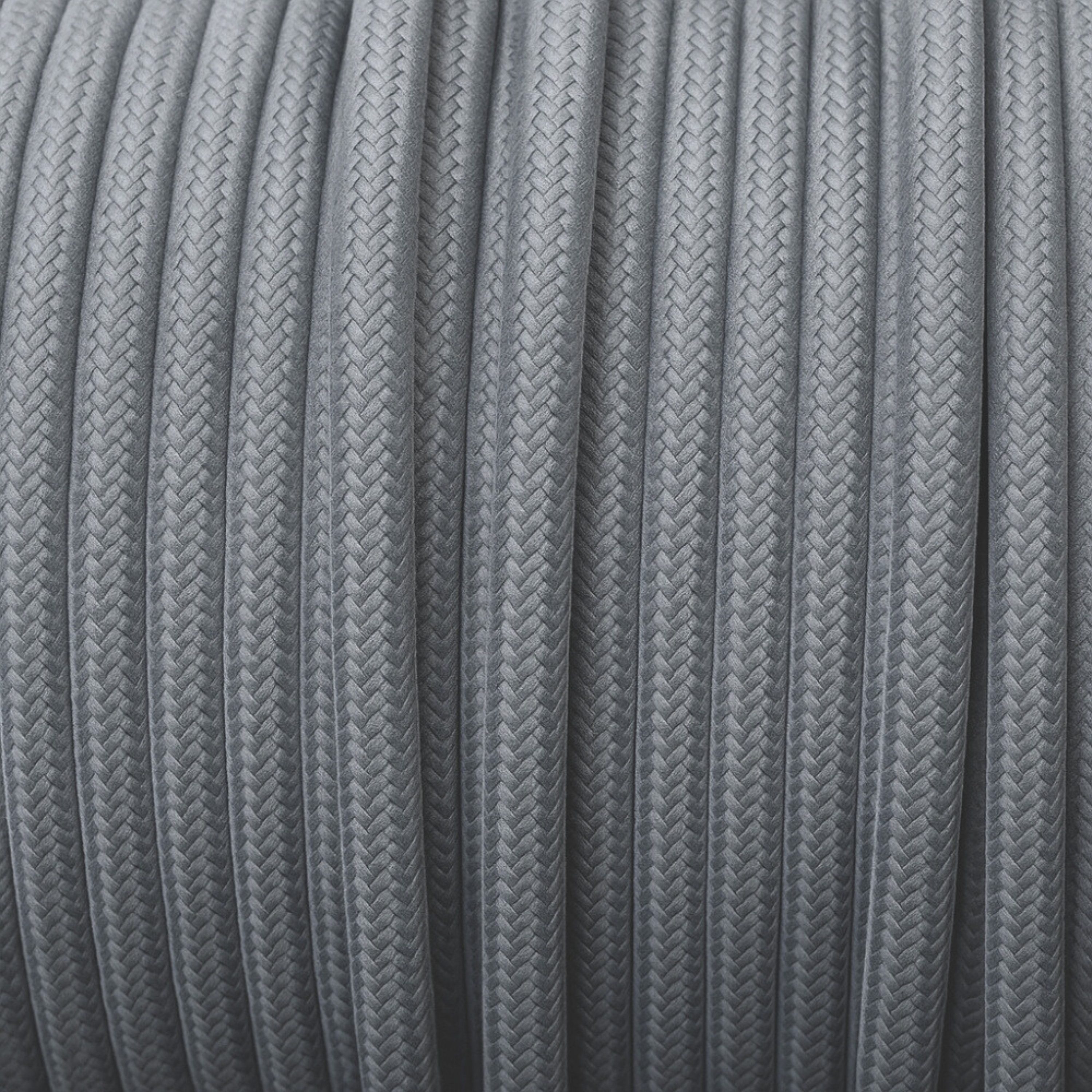 smartect smartect Textilkabel Round Stromkabel, (1000 cm), Stoffkabel Elektro für eigenes DIY-Projekt