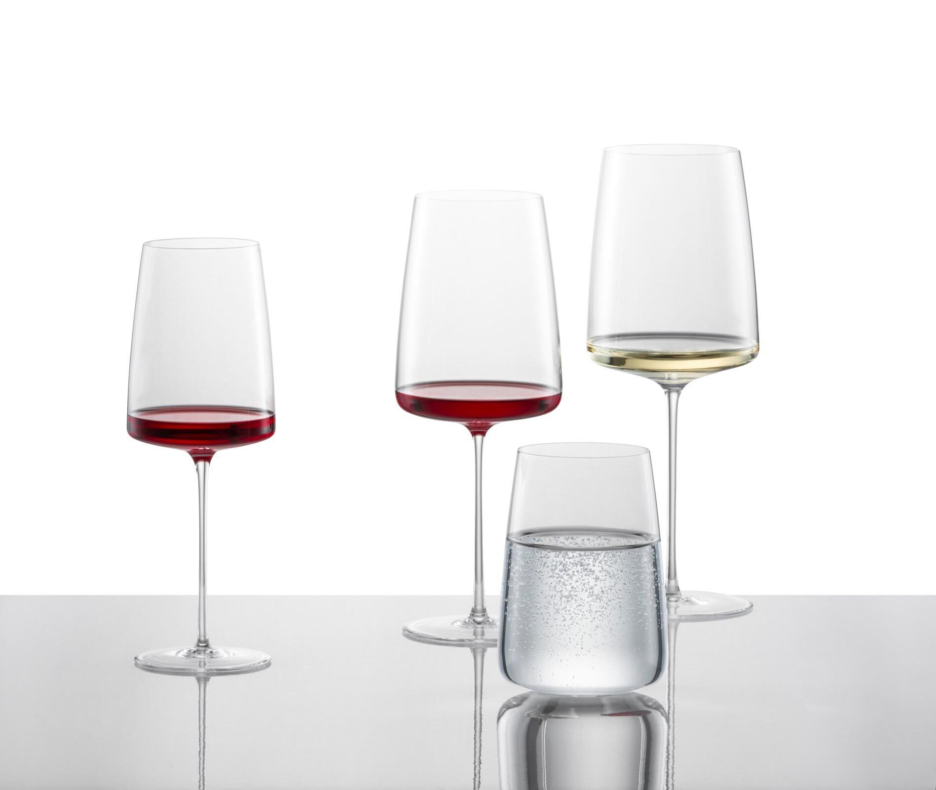 Zwiesel Glas Weinglas Simplify Weingläser 555 ml 2er Set, 2-tlg., Glas