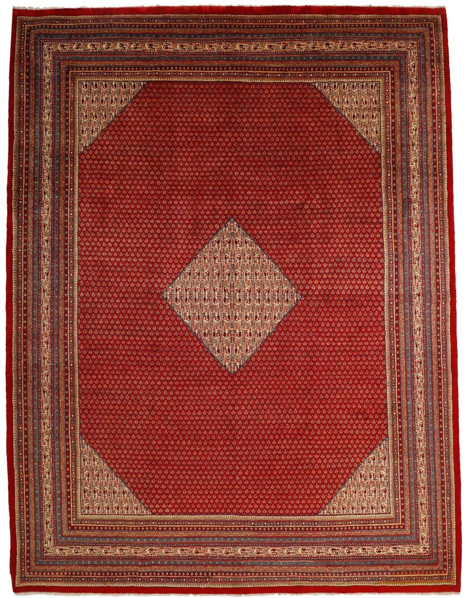 Orientteppich Sarough Mir Boteh 297x395 Handgeknüpfter Orientteppich, Nain Trading, rechteckig, Höhe: 12 mm