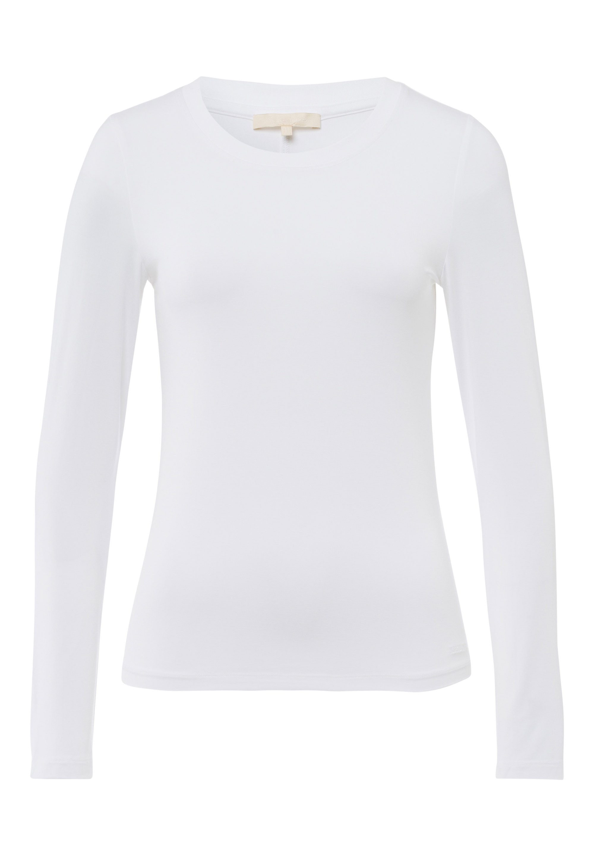 Les Lunes Yoga & Relax Shirt SCARLETT Longsleeve Basic Locker geschnittenes günstig online kaufen