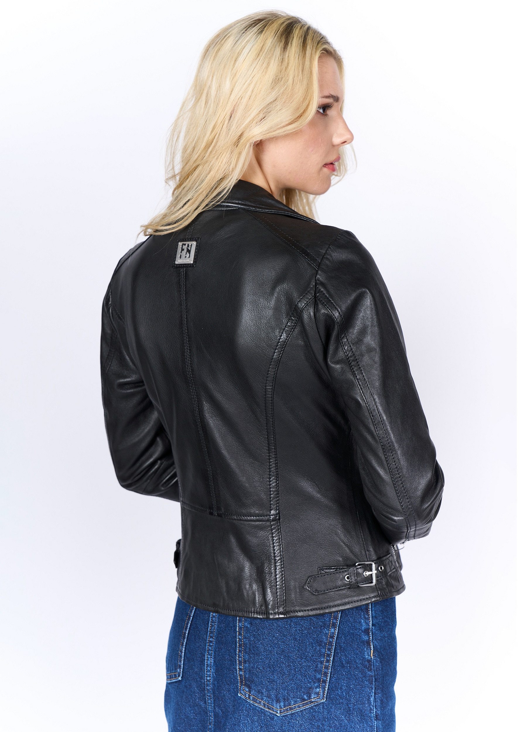 Freaky Nation Lederjacke Biker Princess