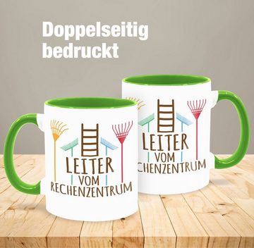 Shirtracer Tasse Leiter vom Rechenzentrum dunkel, Keramik, Kaffeetasse Hobby Geschenk