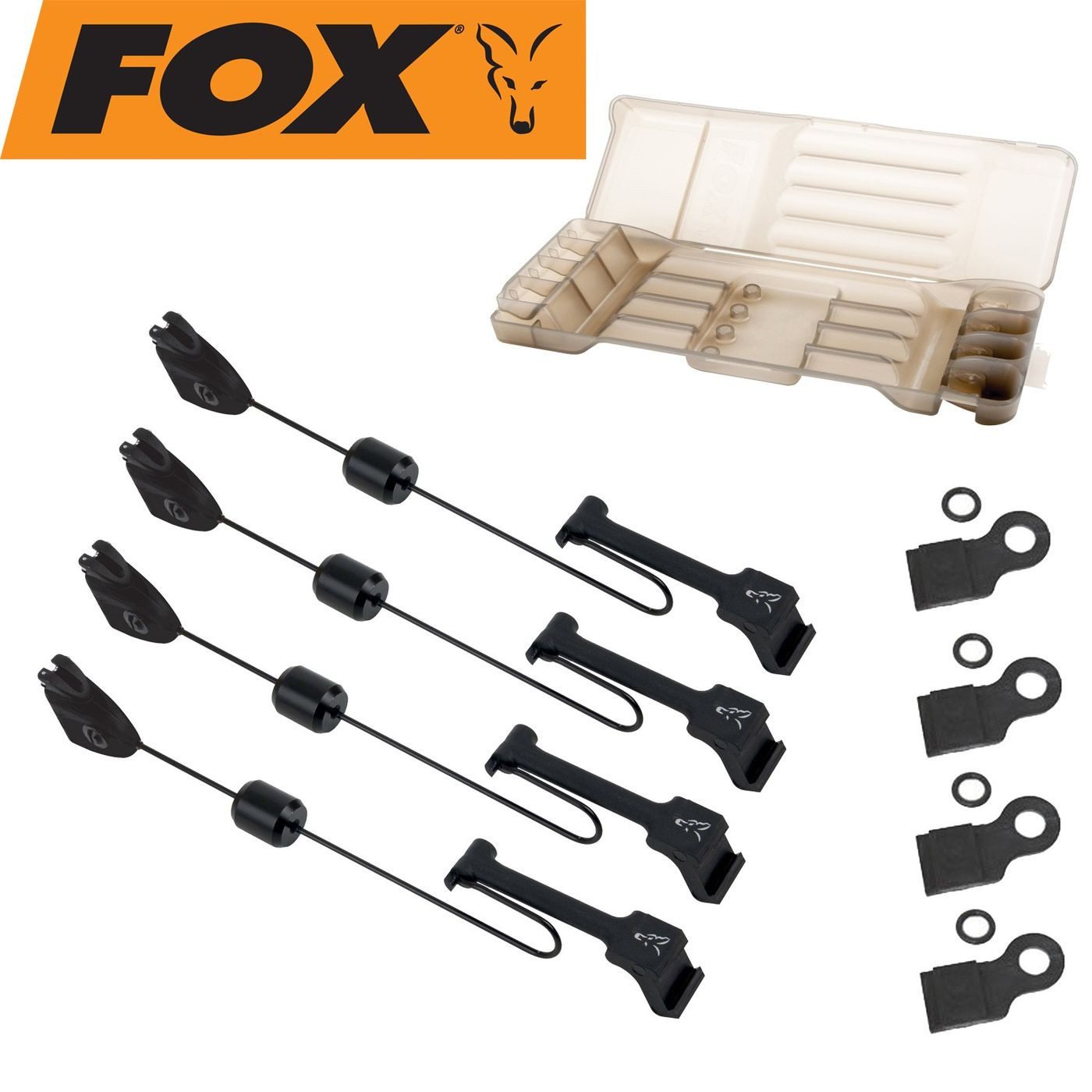 FOX International Hängebissanzeiger FOX MK3 Swinger 4er Set - black