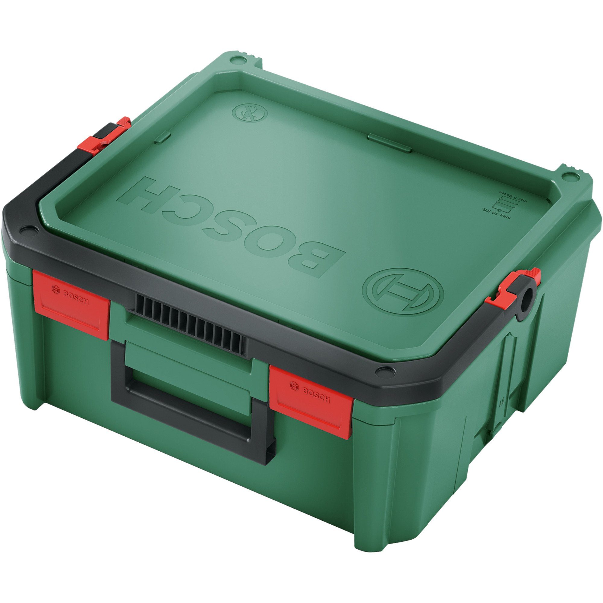 Bosch Professional Werkzeugkoffer Bosch Heimwerken & Garten SystemBox leer - Größe