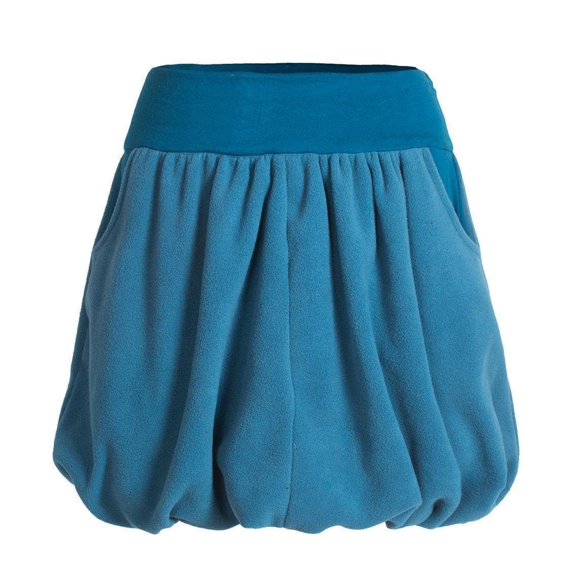 Vishes Ballonrock Extra warmer Ballonrock Fleece-Rock kurz Cacheur, Hippie, Elfen, Goa Style