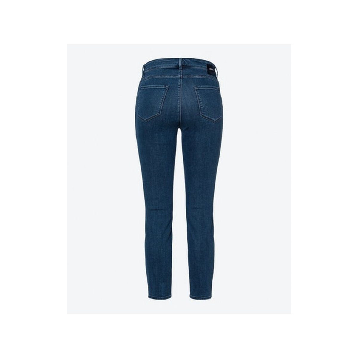 Brax 5-Pocket-Jeans uni (1-tlg) Used Blue Dark
