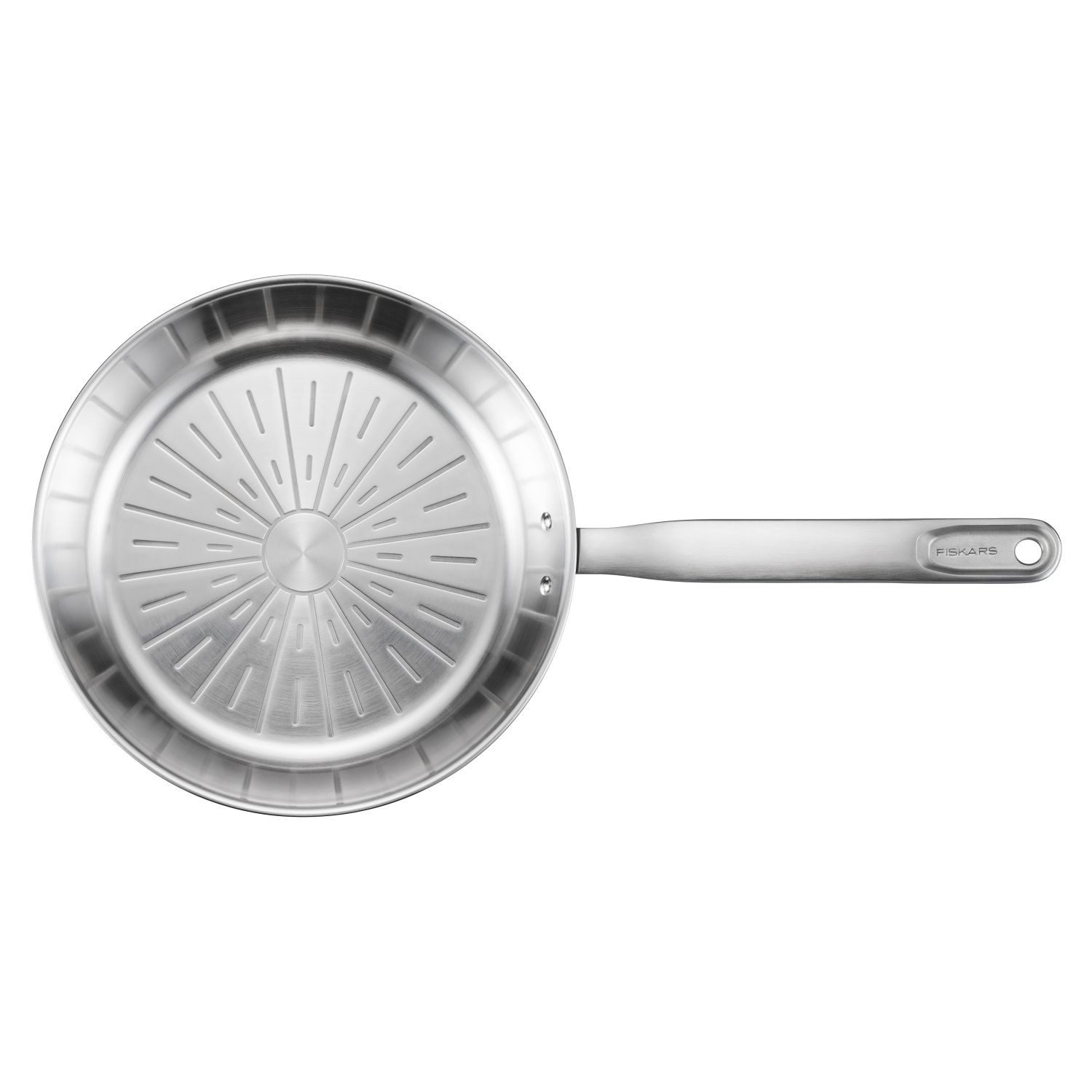 Fiskars Bratpfanne All Steel Pure 24 cm, Stahl (1-tlg)