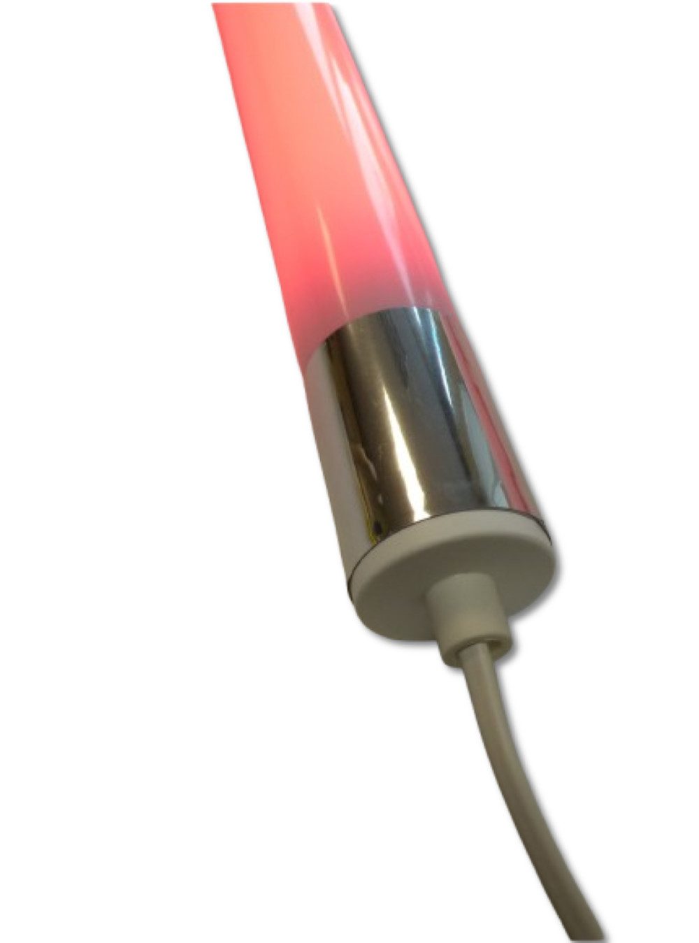 XENON LED Wandleuchte 8168 LED VISION Stab 24W 153cm Schwarze IP20 Kunststoff-Röhre rot, LED, Xenon / ROT