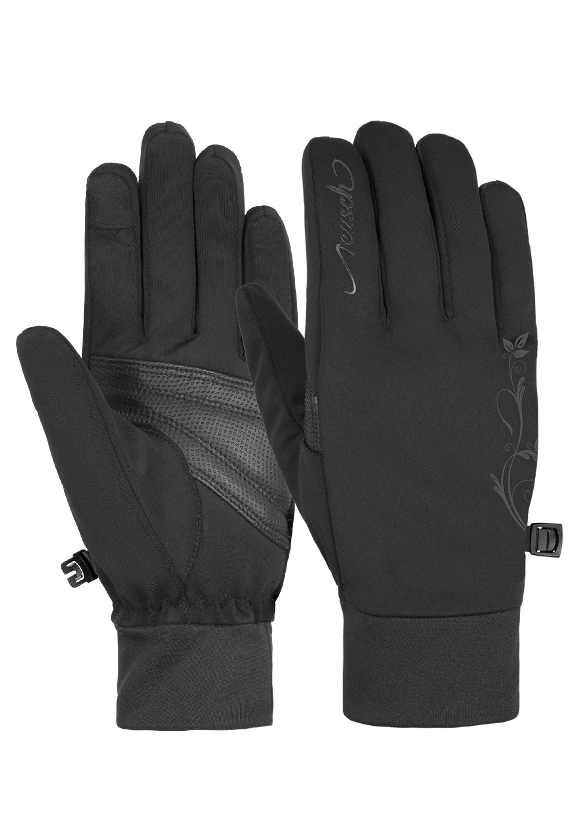 Reusch Skihandschuhe Saskia Touch-tec mit verspielten Design-Elementen