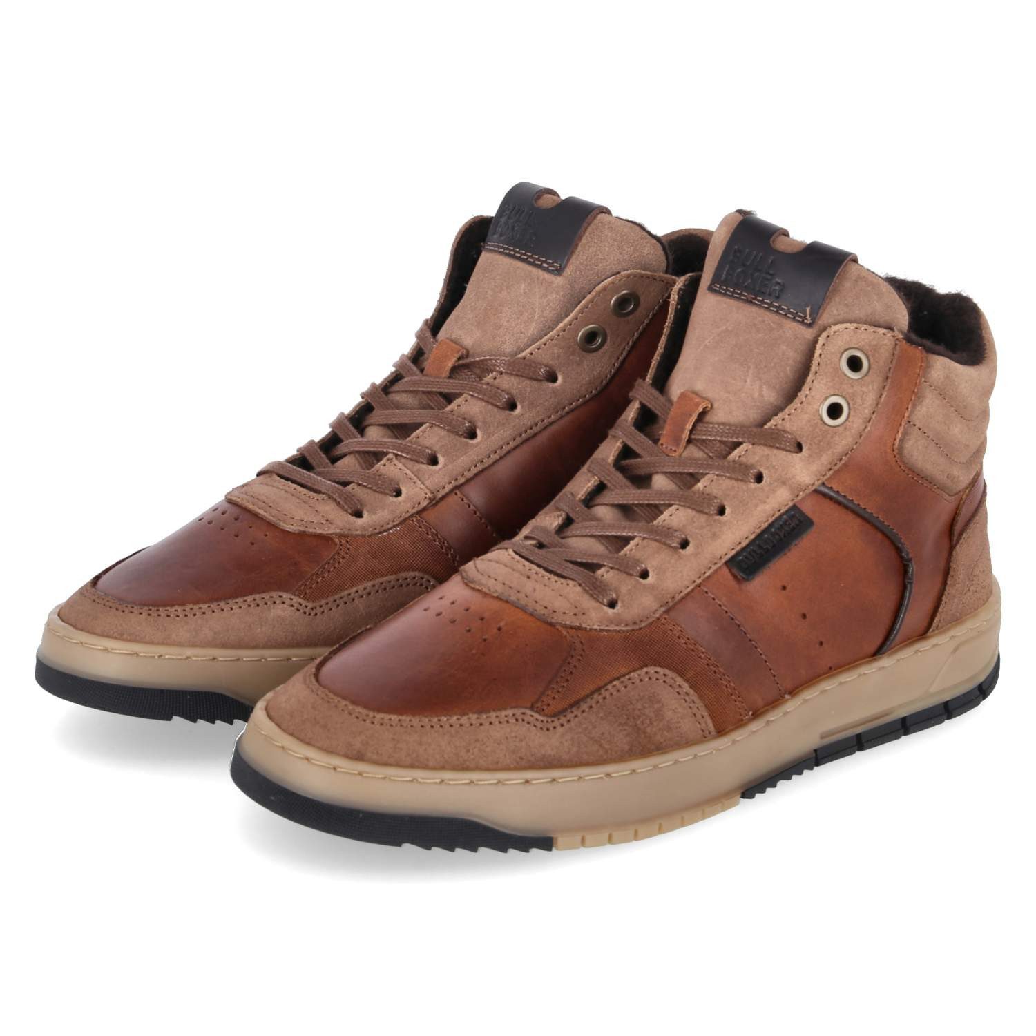 Bullboxer Bullboxer Sneaker High 7LT0010107 3300 Herren Leder brown Sneaker
