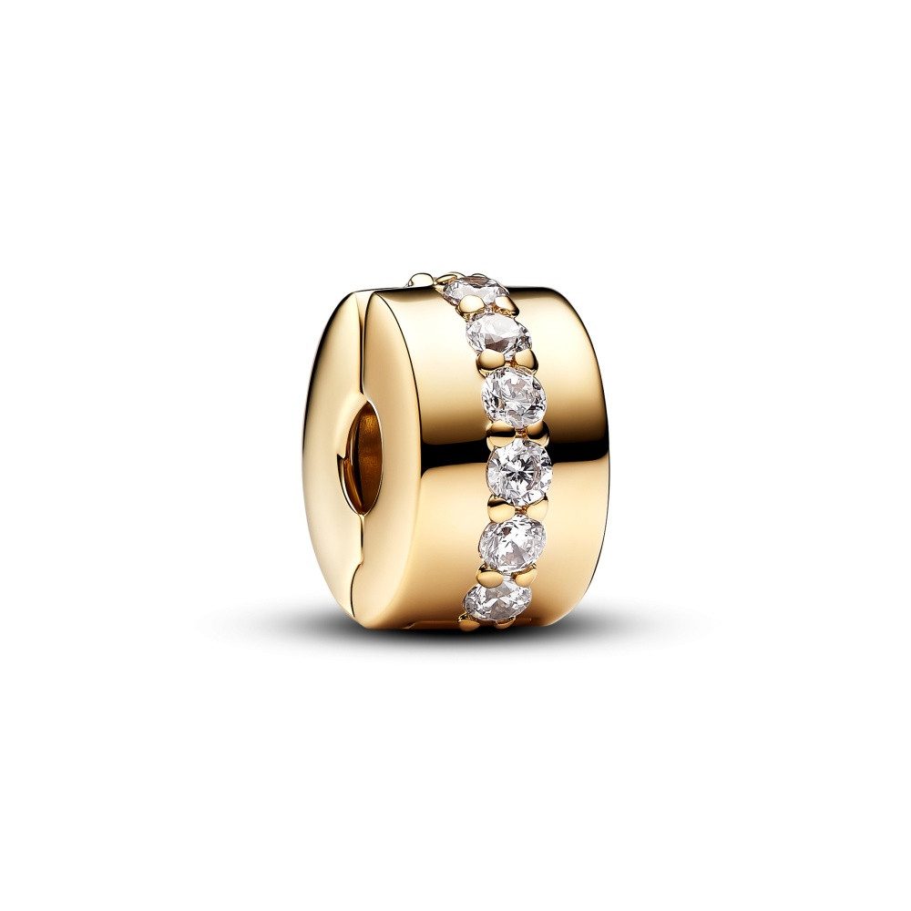 Pandora Charm-Einhänger Pandora Moments klare funkelnde Reihe Clip-Charm 761972C01