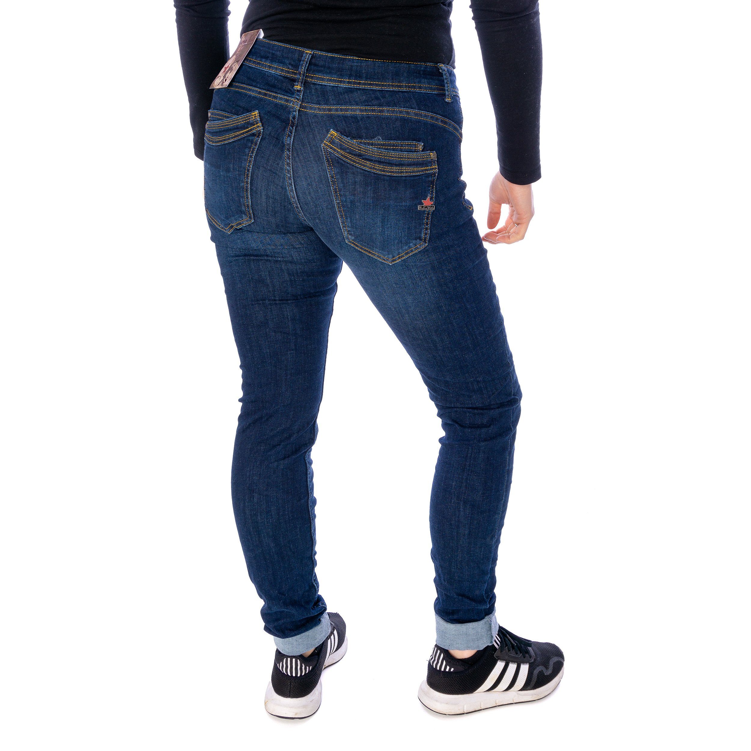 Buena Vista denim Slim-fit-Jeans Hose Buena stretch Vista Malibu