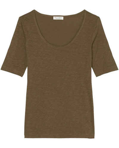 Marc O'Polo T-Shirt Halbarm-Shirt aus Slub Yarn