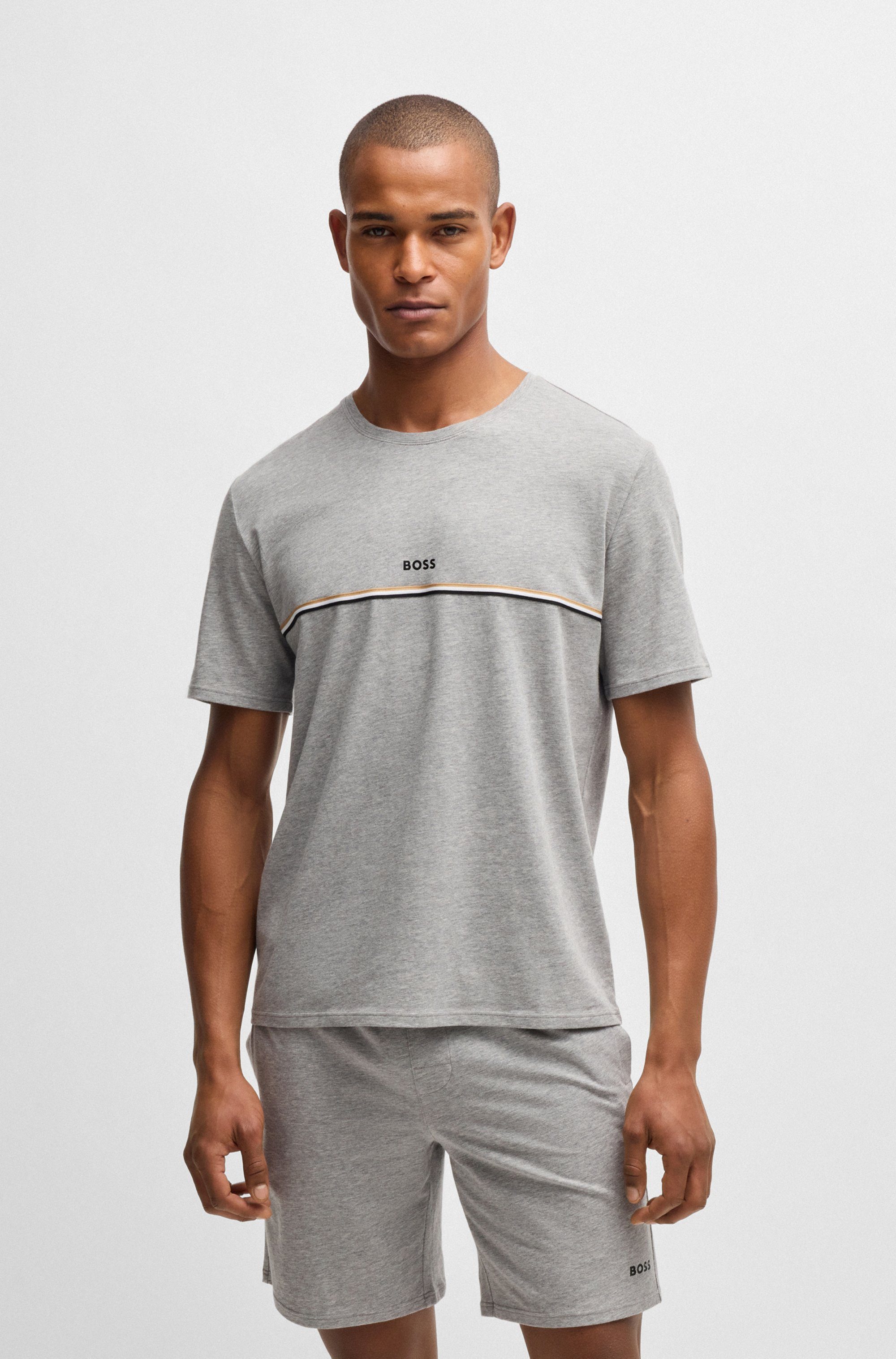 BOSS T-Shirt Unique T-Shirt mit BOSS günstig online kaufen