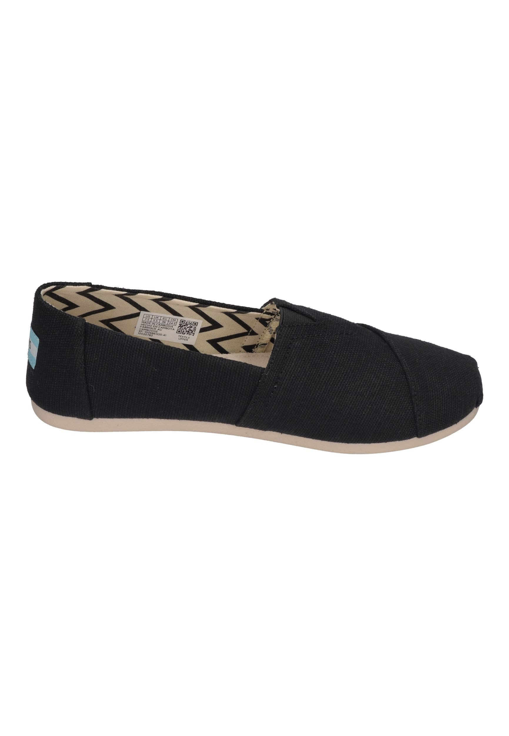 TOMS ALPARGATA Espadrille Black Heritage Canvas – Bild 4 von 5