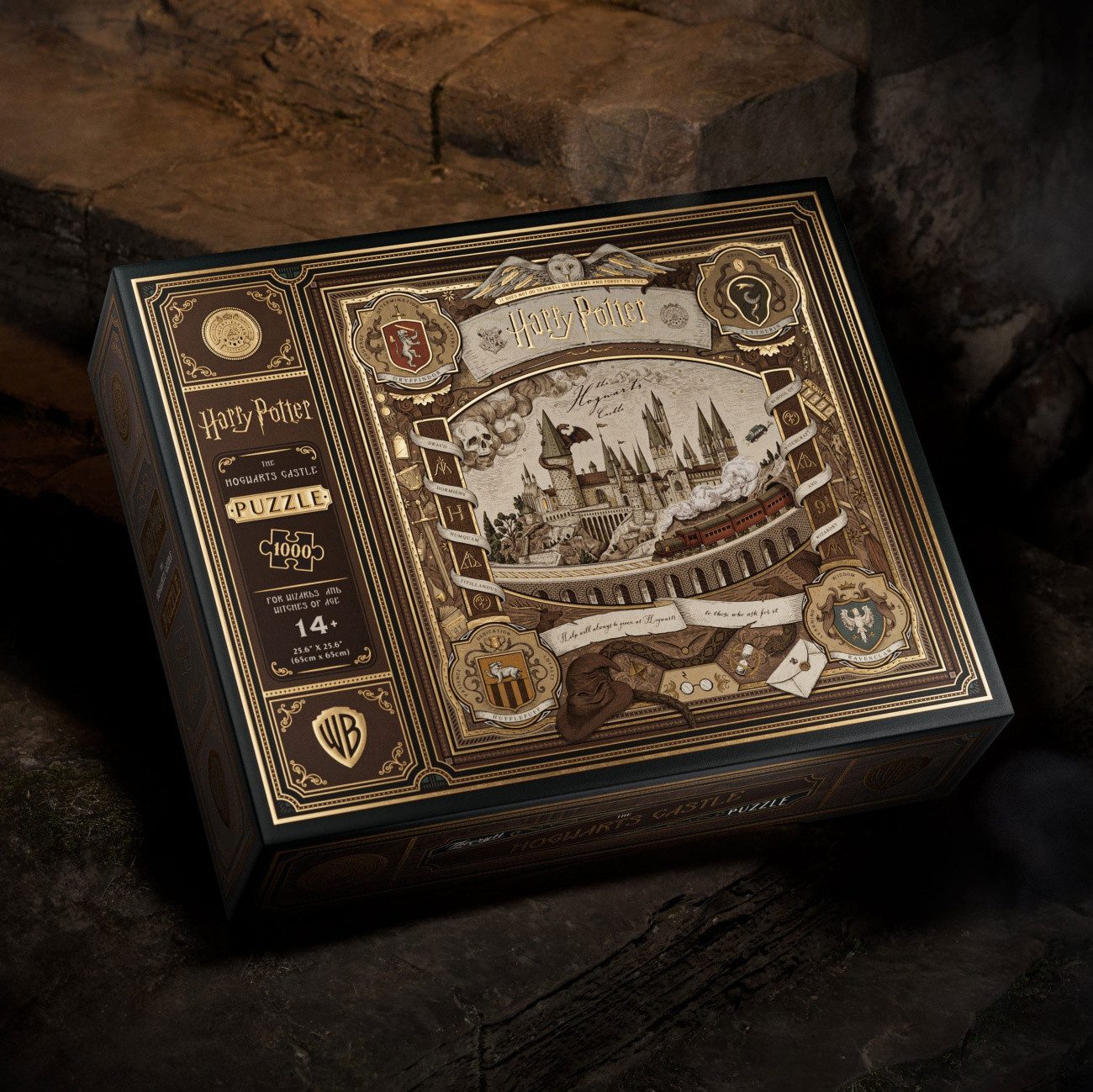 Theory11 Puzzle Harry Potter Multi-Dimensionales Puzzle (1000 Teile), Puzzleteile