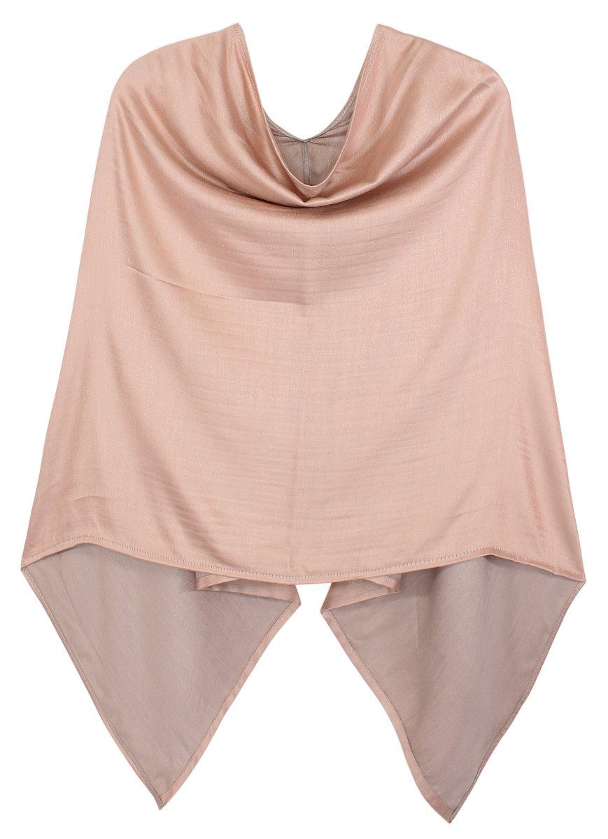 dy_mode Blusenponcho Damen Poncho in Unifarben günstig online kaufen