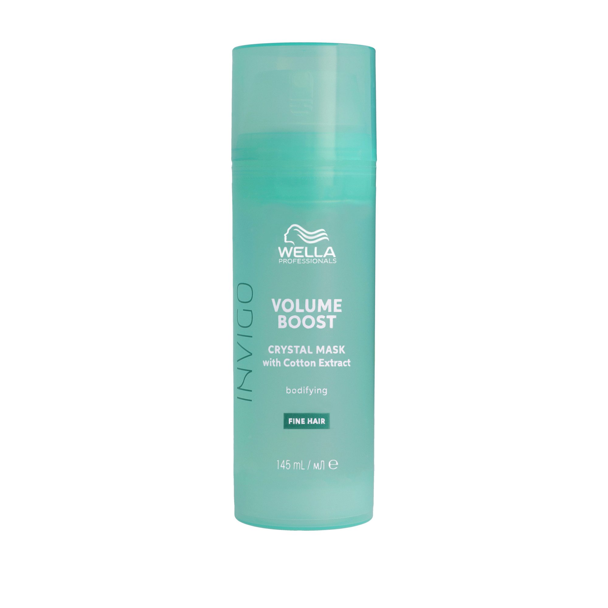 Wella Professionals Haarmaske Volume Boost Crystal Mask, mehr Volumen, pflegend, ultimativer Glanz, perfekt für feines Haar