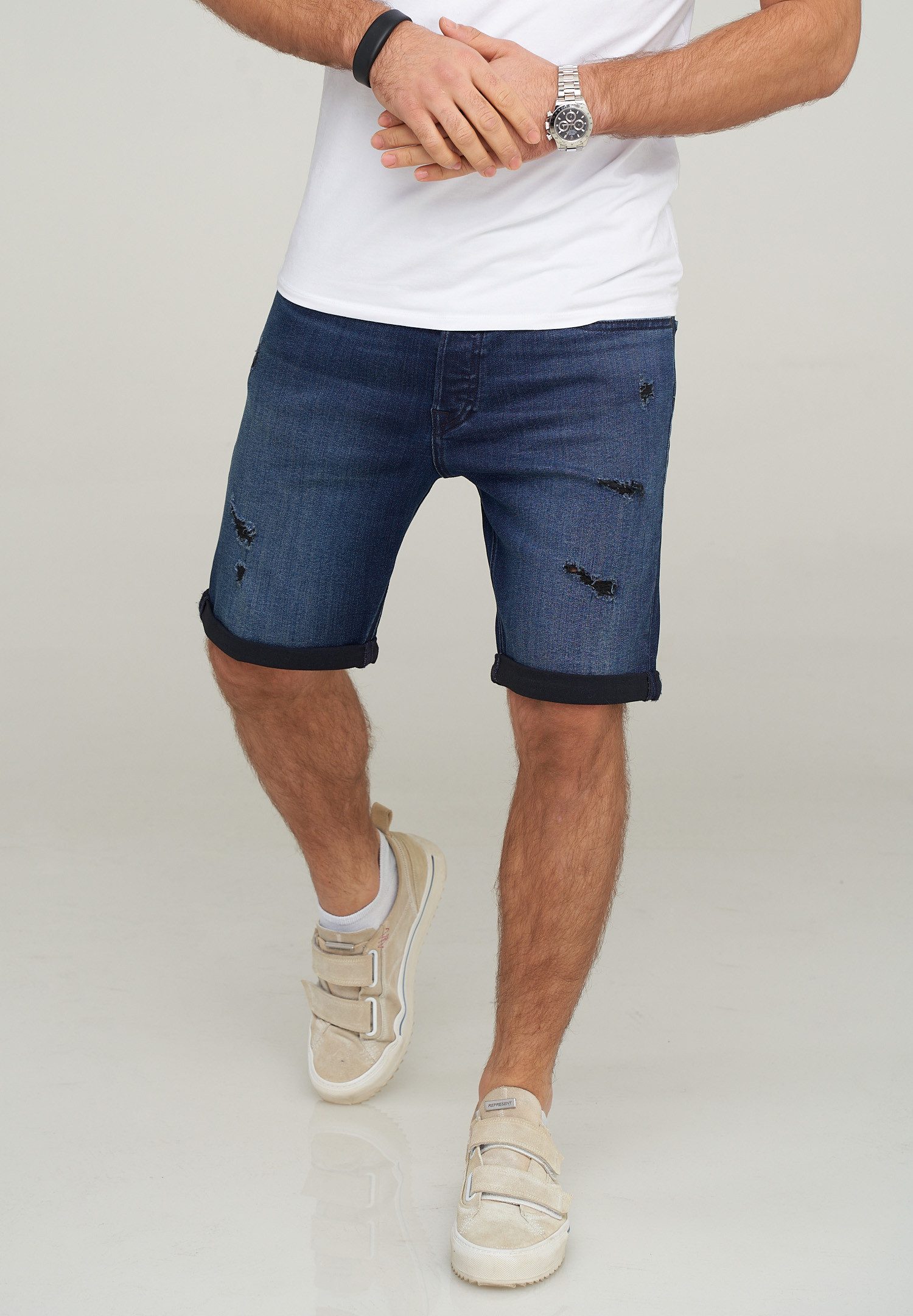 Jack & Jones Jeansshorts JJIRICK JJIINFINITY SHORTS Kurze Jeanshose im 5-Po günstig online kaufen