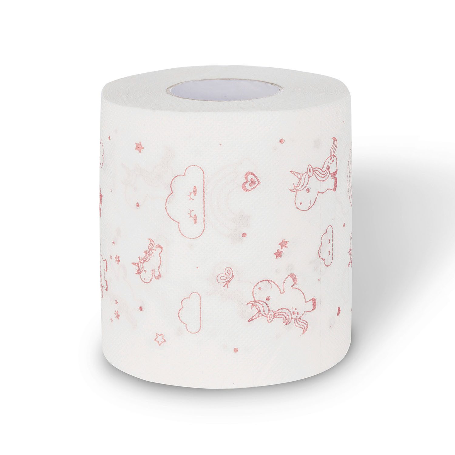 Goods+Gadgets Papierdekoration Goods+Gadgets Einhorn Toilettenpapier mit Popcorn Duft – Fun Klopapier, Klopapier mit Popcorn Duft-Aroma – Bild 2 von 4