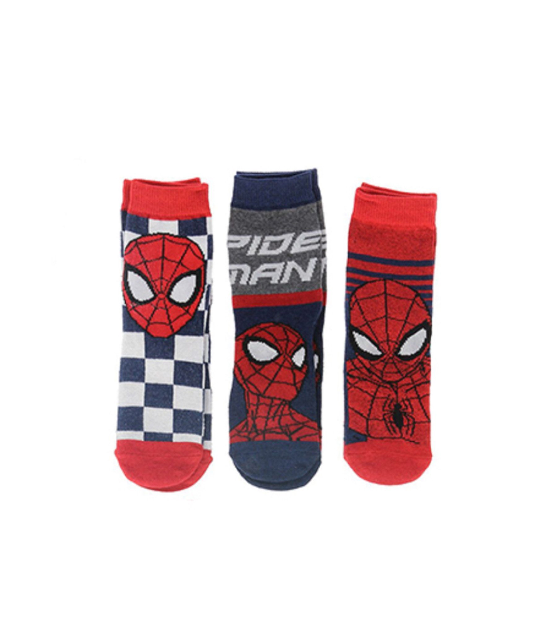 Sneakersocken Spiderman Kinder Socken Set 3er Pack Söckchen